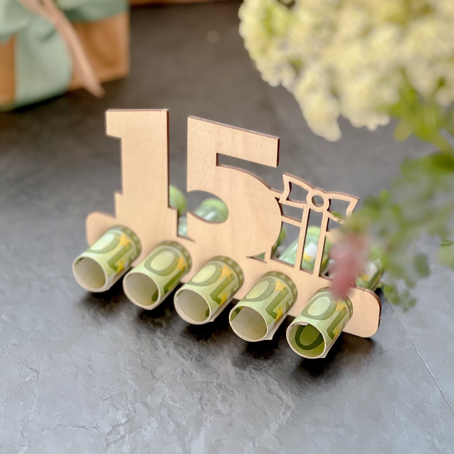 Spruchreif® Spardose Originelle Geldgeschenkverpackung, Geschenk zum Geburtstag, Jubiläum