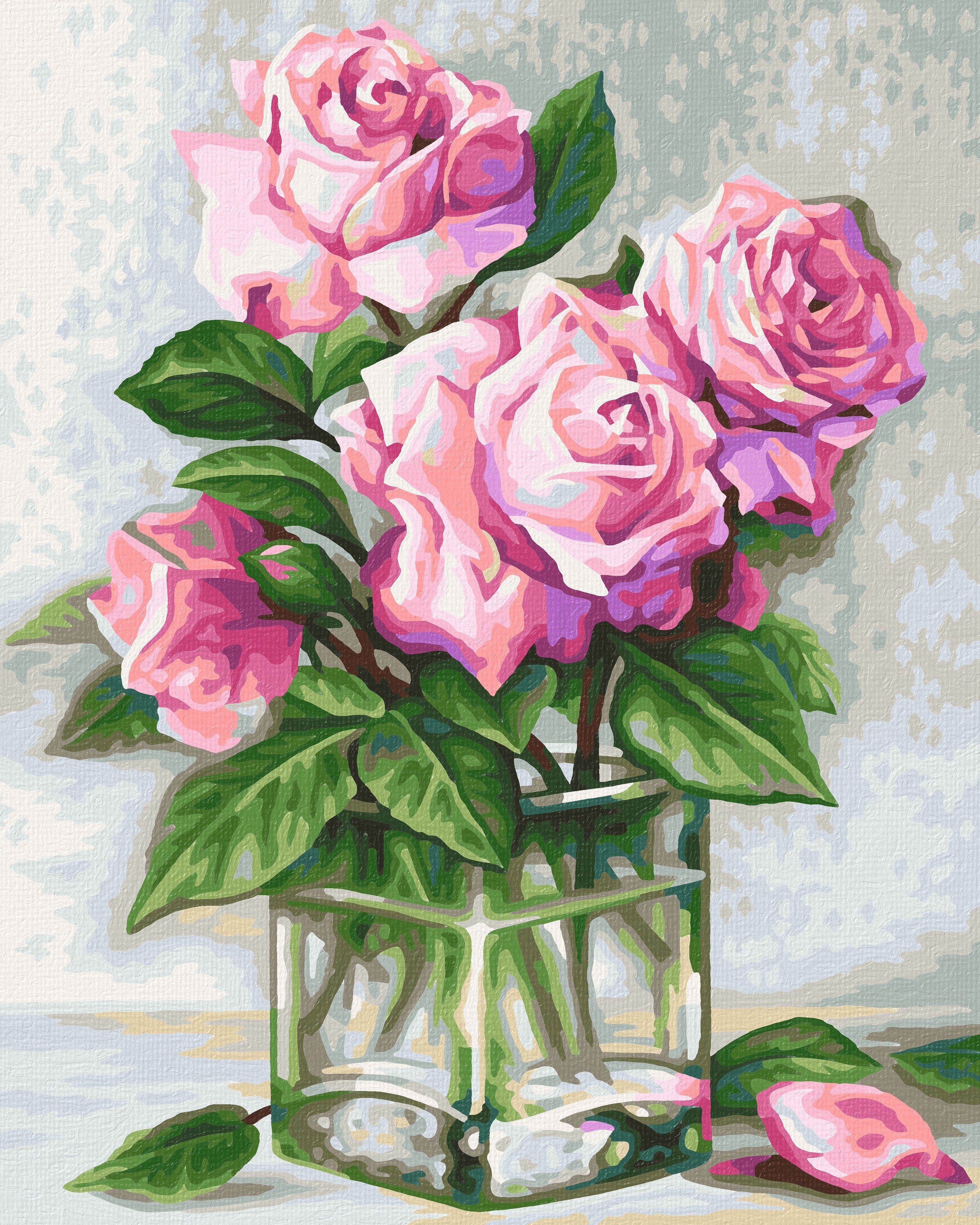 Schipper Malen nach Zahlen Meisterklasse Klassiker - Rosen für Dich, Made in Germany