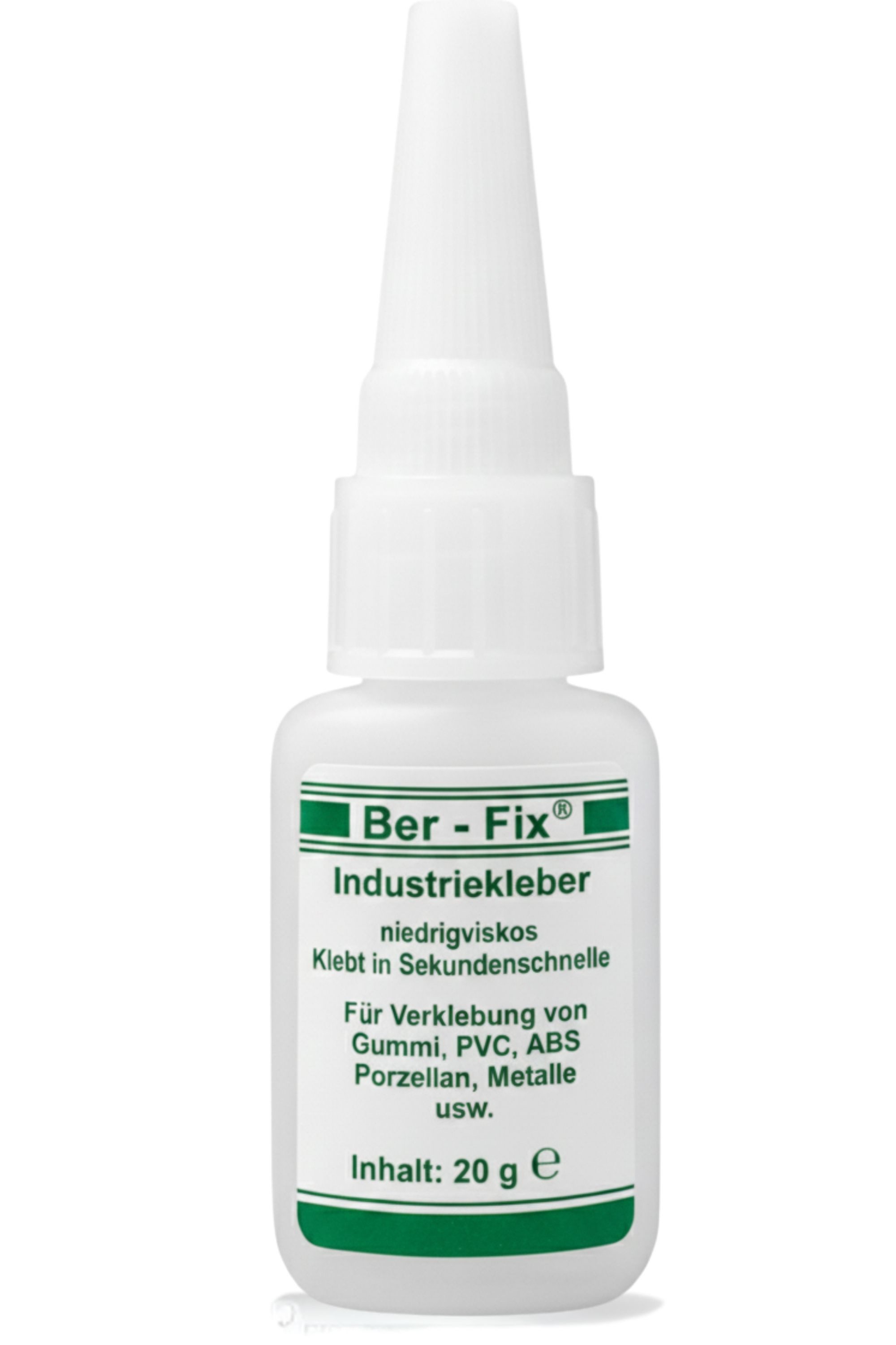 Ber-Fix Sekundenkleber Industriekleber BFX-11000 niedrigviskos, (Packung), kapillar, transparent aushärtend