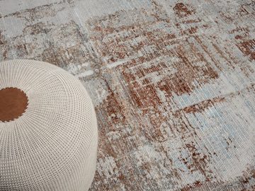 Teppich Teppich "FRESH 2A" rechteckig Creme diverse Größen, LebensWohnArt, Höhe: 0.8 mm