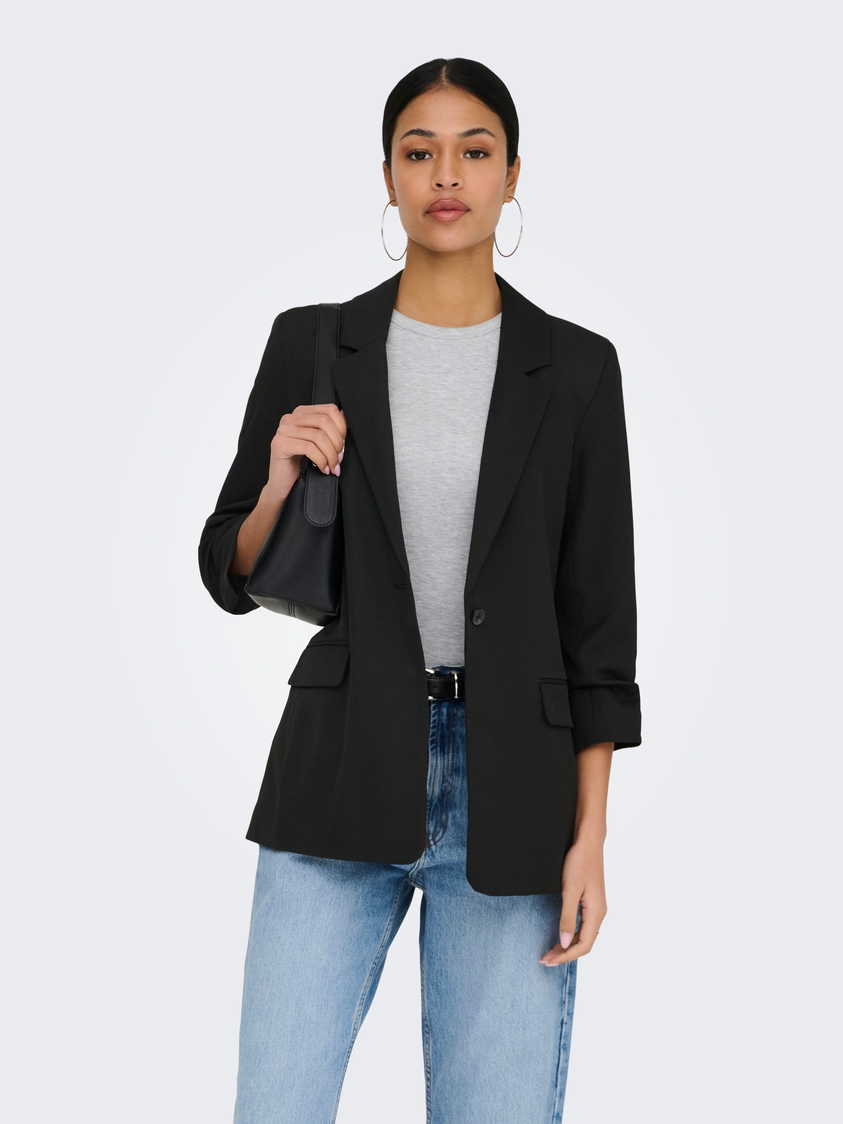 JDY Longblazer JDYELIZA 3/4 BLAZER TLR mit Stretch günstig online kaufen