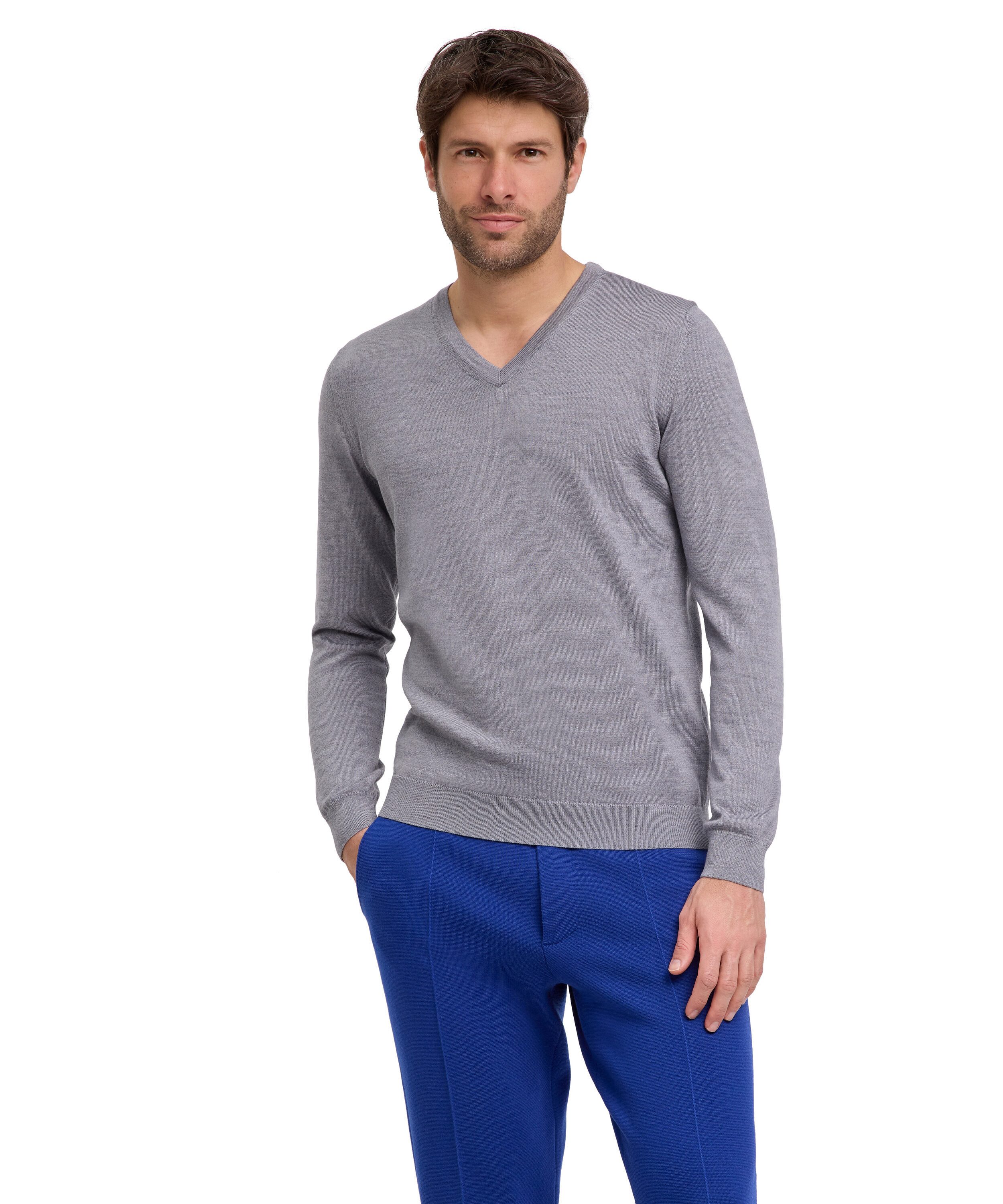 FALKE Strickpullover Casual Wool (1-tlg) aus reiner, extrafeiner Merinowoll günstig online kaufen