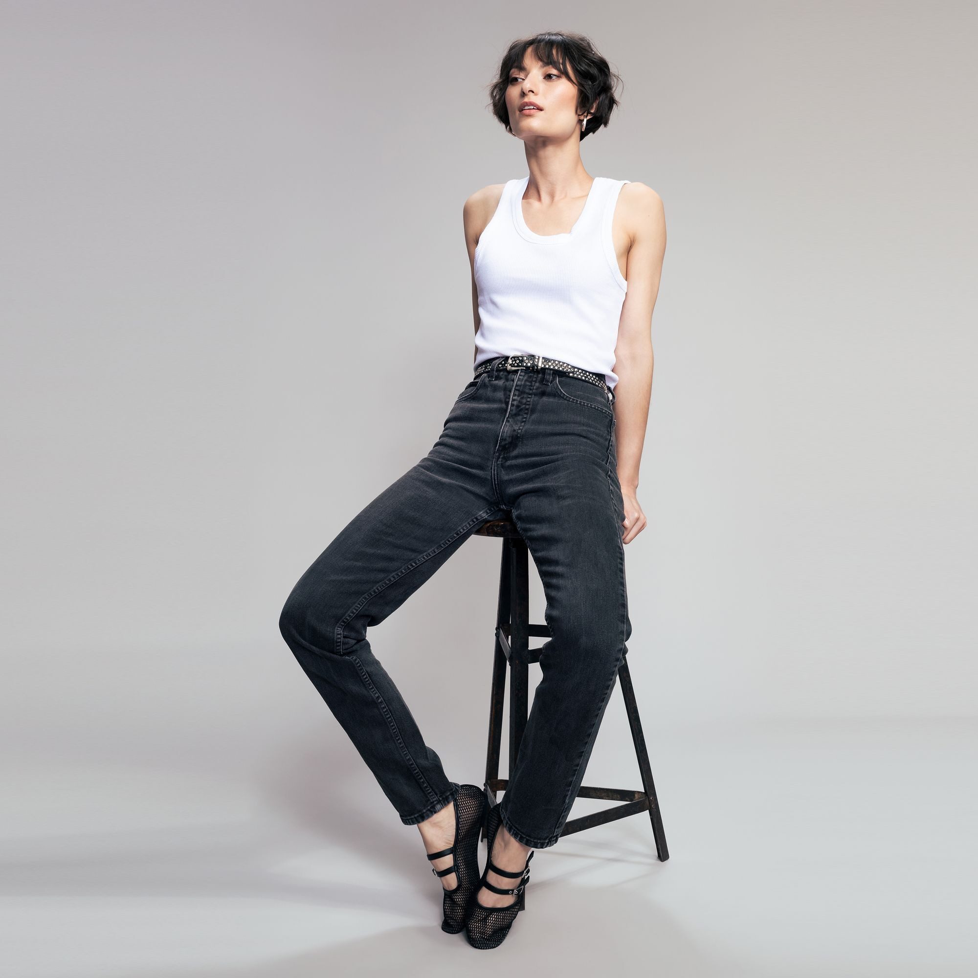 b.belt Ledergürtel Dornschließe