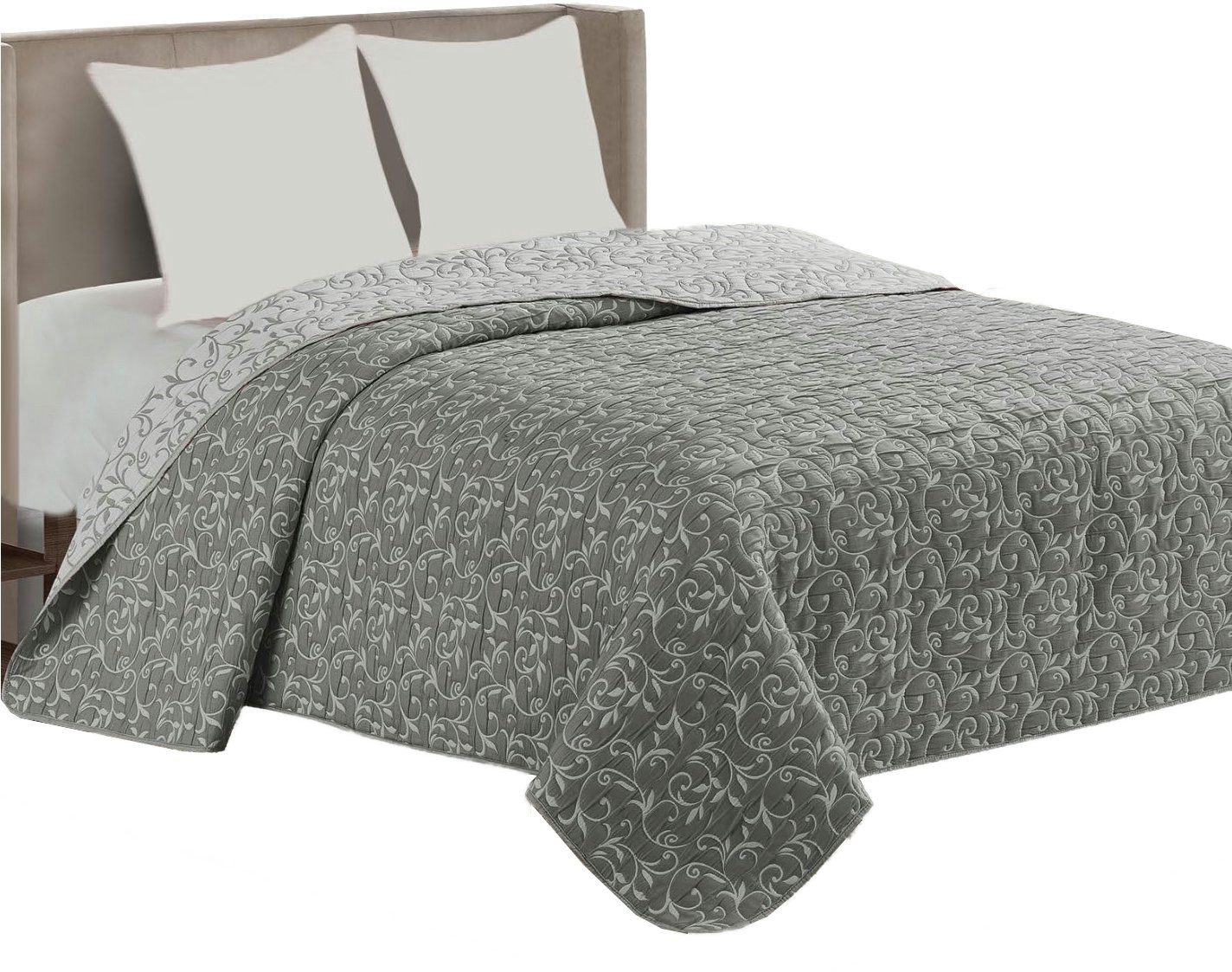 Delindo Lifestyle Tagesdecke Ornamente, Bettüberwurf für Doppelbett, gestep günstig online kaufen