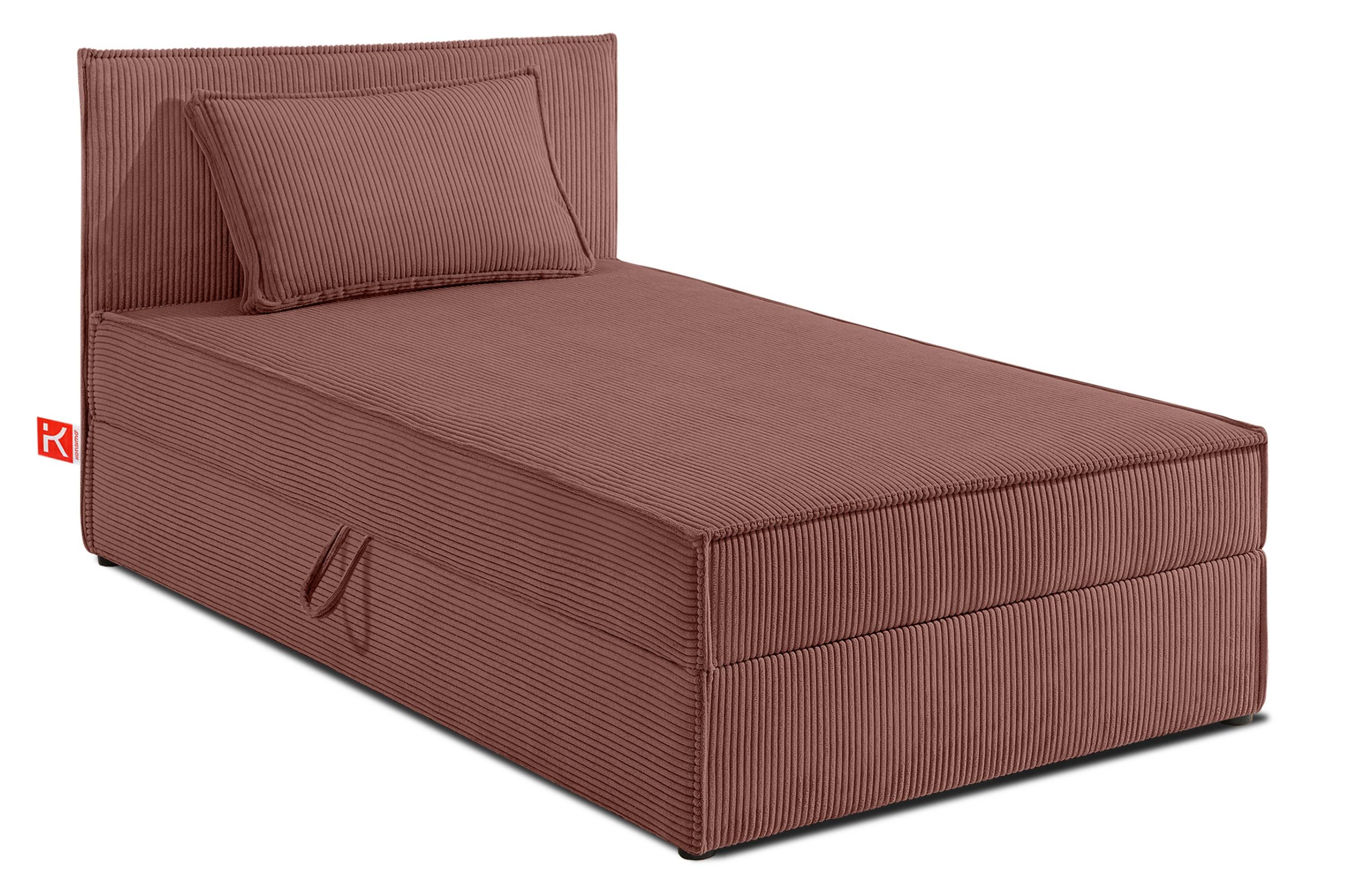 KONSIMO® Jugendbett Einzelbett, Polsterbett ROTI, Tagesbett (90 cm x 200 cm günstig online kaufen