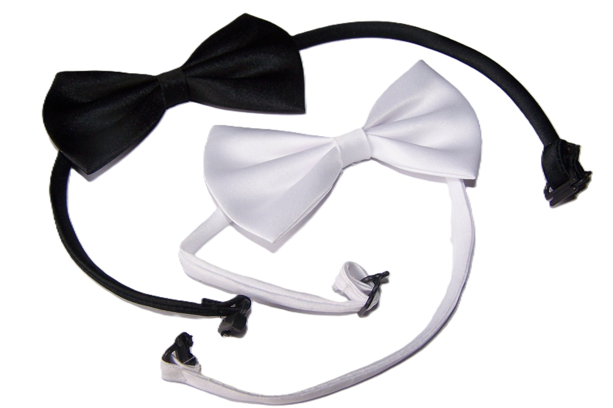 Schleifenparadies Hunde-Halsband Hundeschleifen, Hundefliegen, für den Hund, für Hunde und für Katzen, wiederverwendbar, robust, elegant