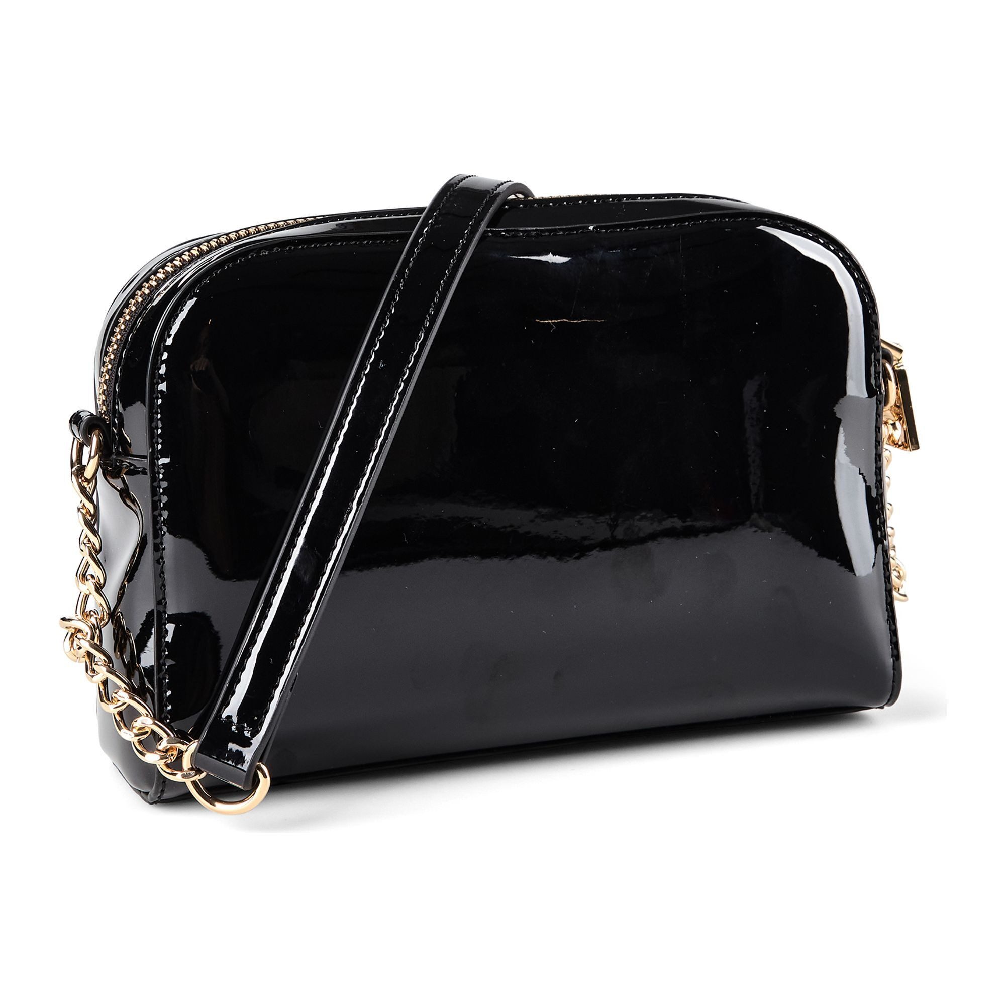 LOVE MOSCHINO Umhängetasche Enameled Logo, Polyurethan