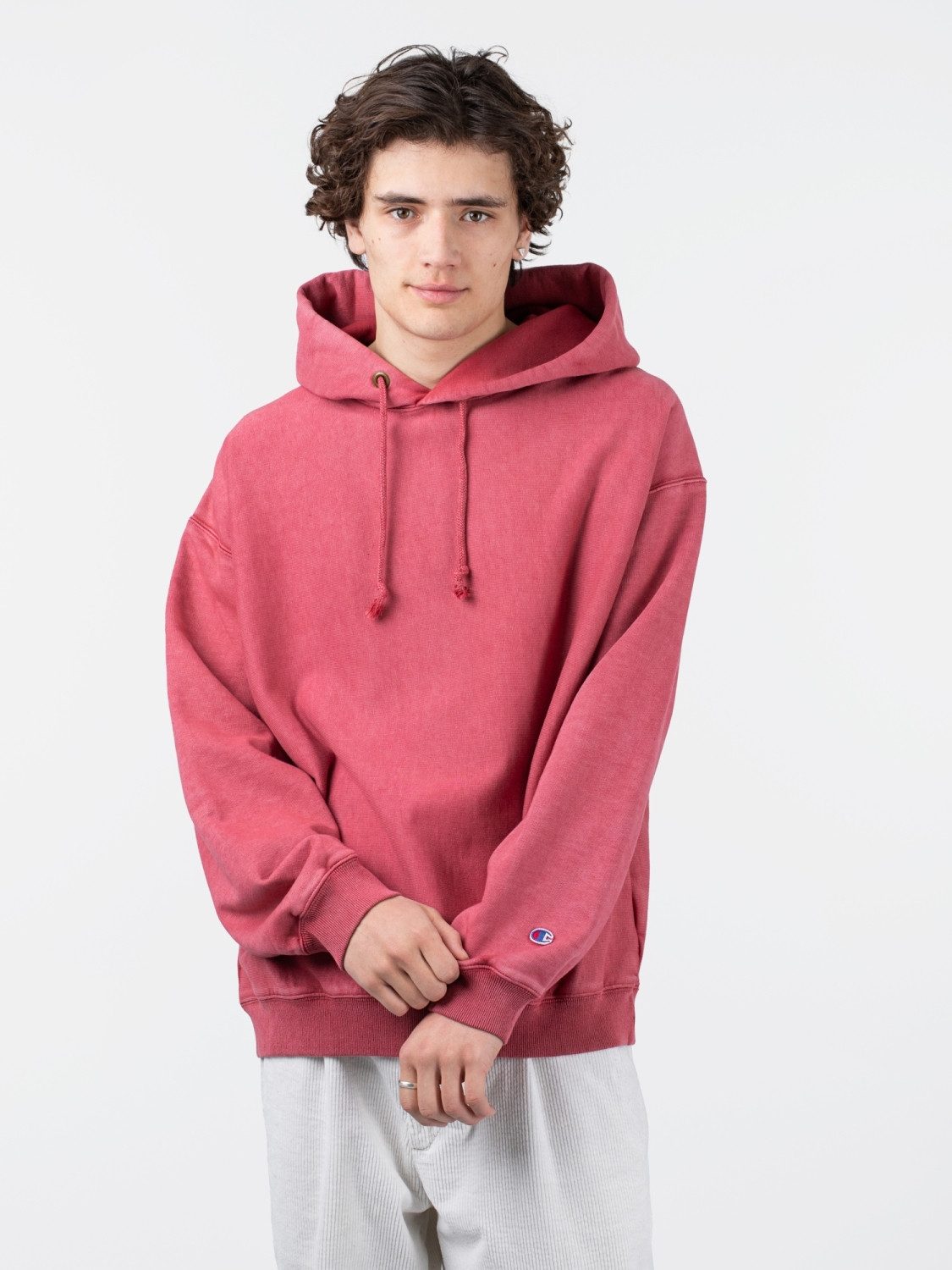 Champion Hoodie Champion Garment Dye Hooded Sweatshirt