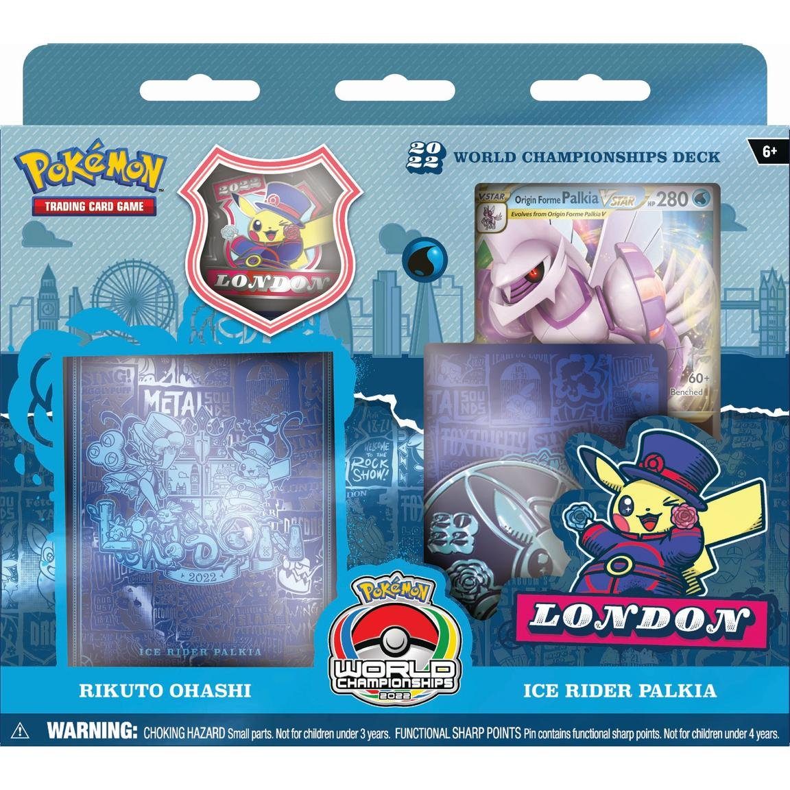 The Pokémon Company International Sammelkarte Pokemon 2022 World Championship Deck Rikuto Ohashi Palkia-VSTAR Englis