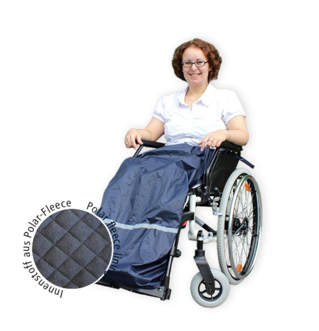 Kniedecke Rollstuhl-Schürze Kniedecke gefüttert, Beinschutzdecke, FabaCare günstig online kaufen