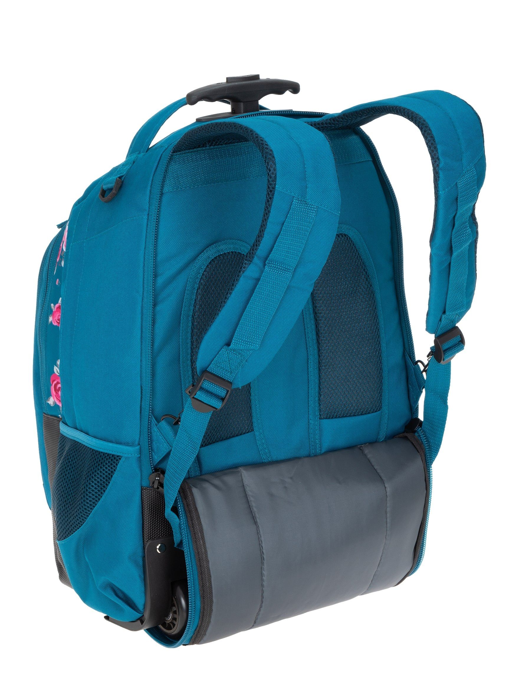 ELEPHANT Schulrucksack Trolley Hero Signature Schultrolley, Rucksacktrolley Schule Rucksack Rollen 3 Fächer Daypack Trolly – Bild 3 von 5