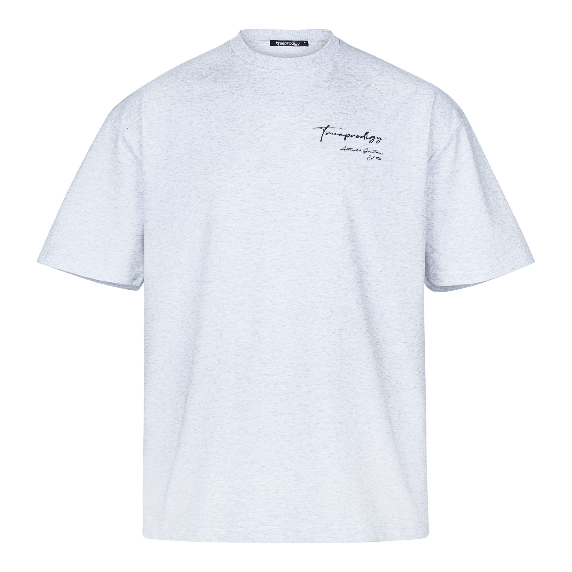 trueprodigy Oversize-Shirt Marin F Logoprint Rundhals dicker Stoff günstig online kaufen