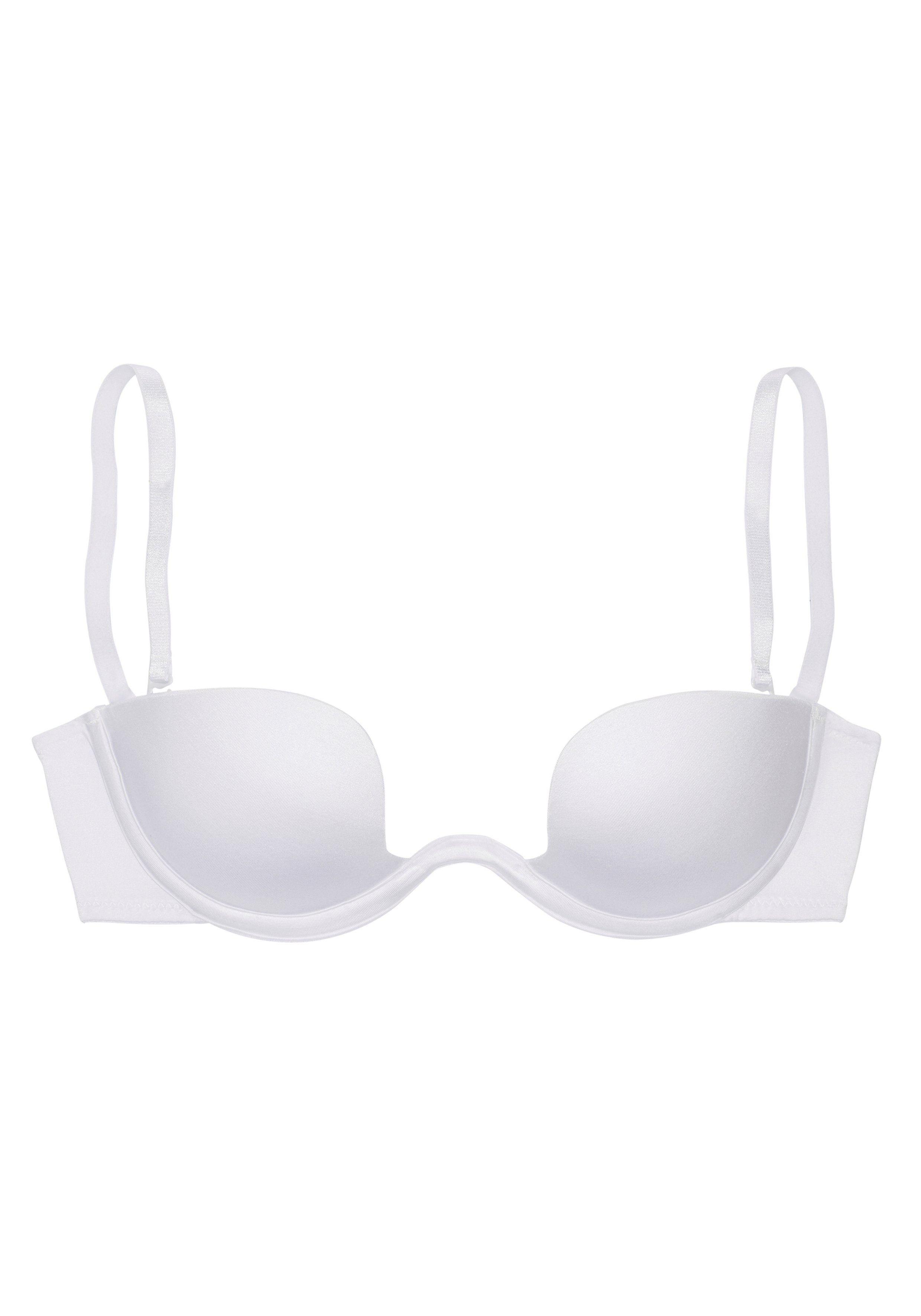 LASCANA Multiway-BH mit vielen verschiedenen Tragevarianten und tiefem Ausschnitt. Reduzierter Preis € 29,99. Unverbindliche Preisempfehlung € 39,99