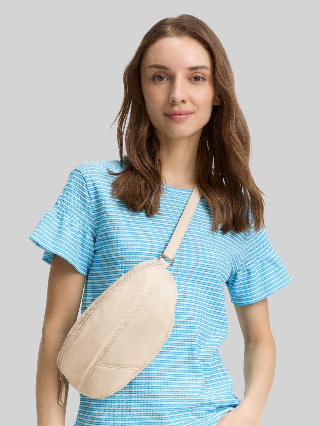 TOM TAILOR Denim Gürteltasche Bags, TTMILLA Gürteltasche im Patchwork-Style