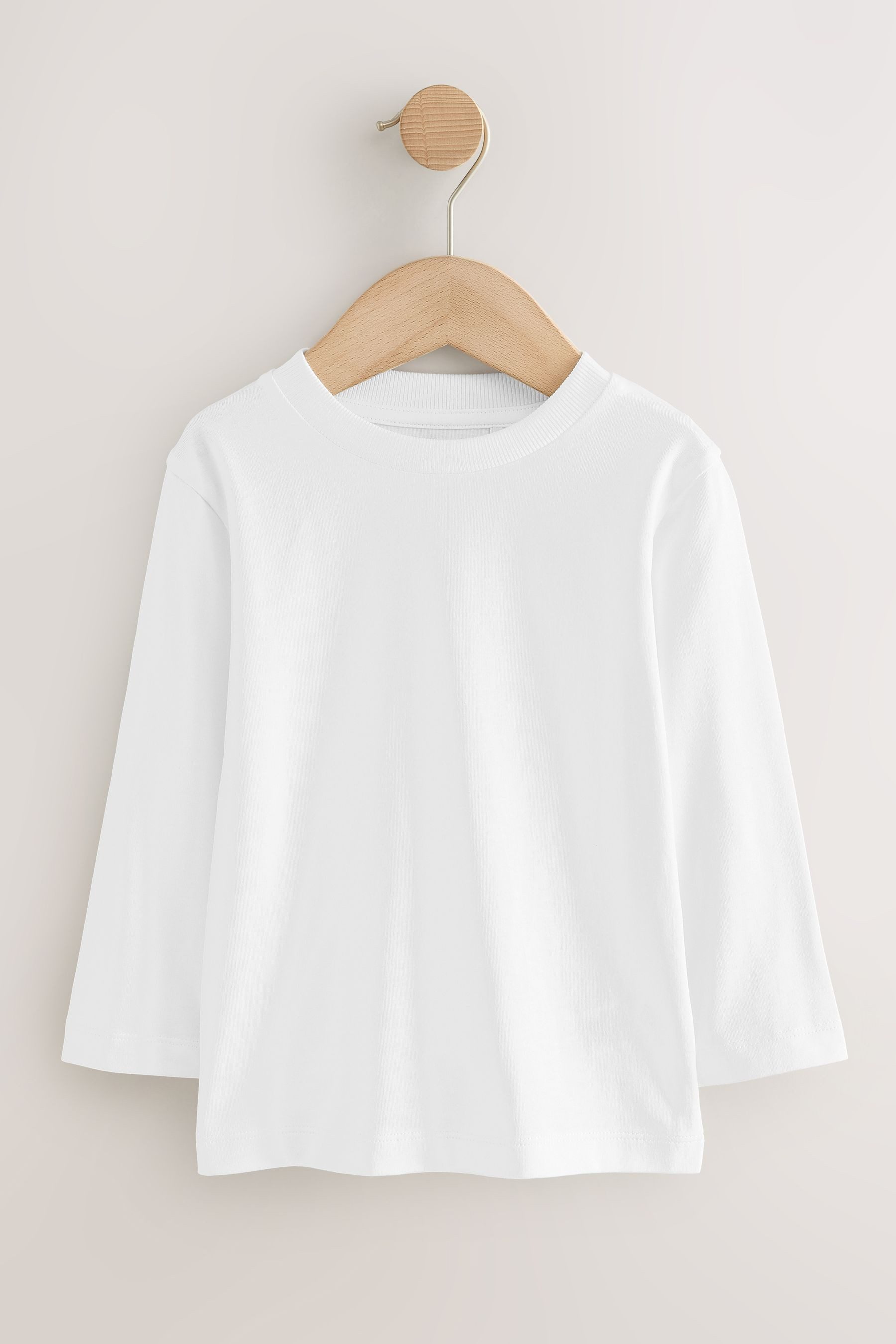 Next Langarmshirt Einfarbiges Shirt (1-tlg)