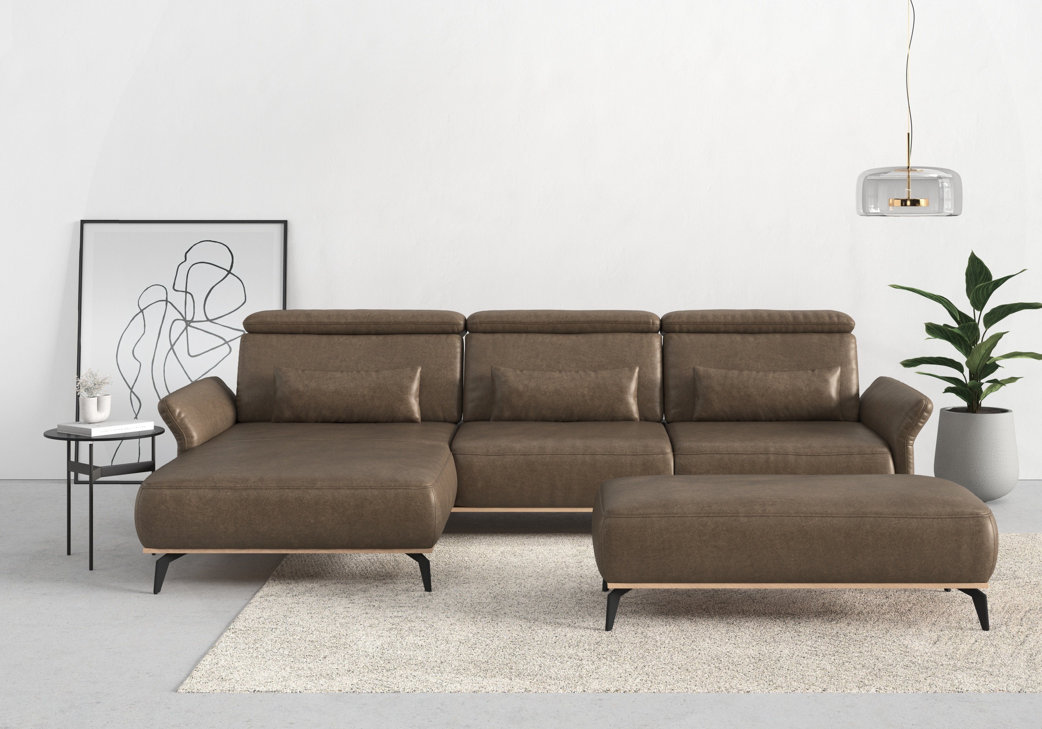 Places of Style Ecksofa Fjord L-Form, günstig online kaufen