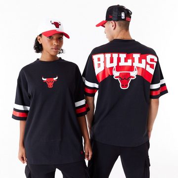 New Era Print-Shirt Oversized BACKPRINT Chicago Bulls