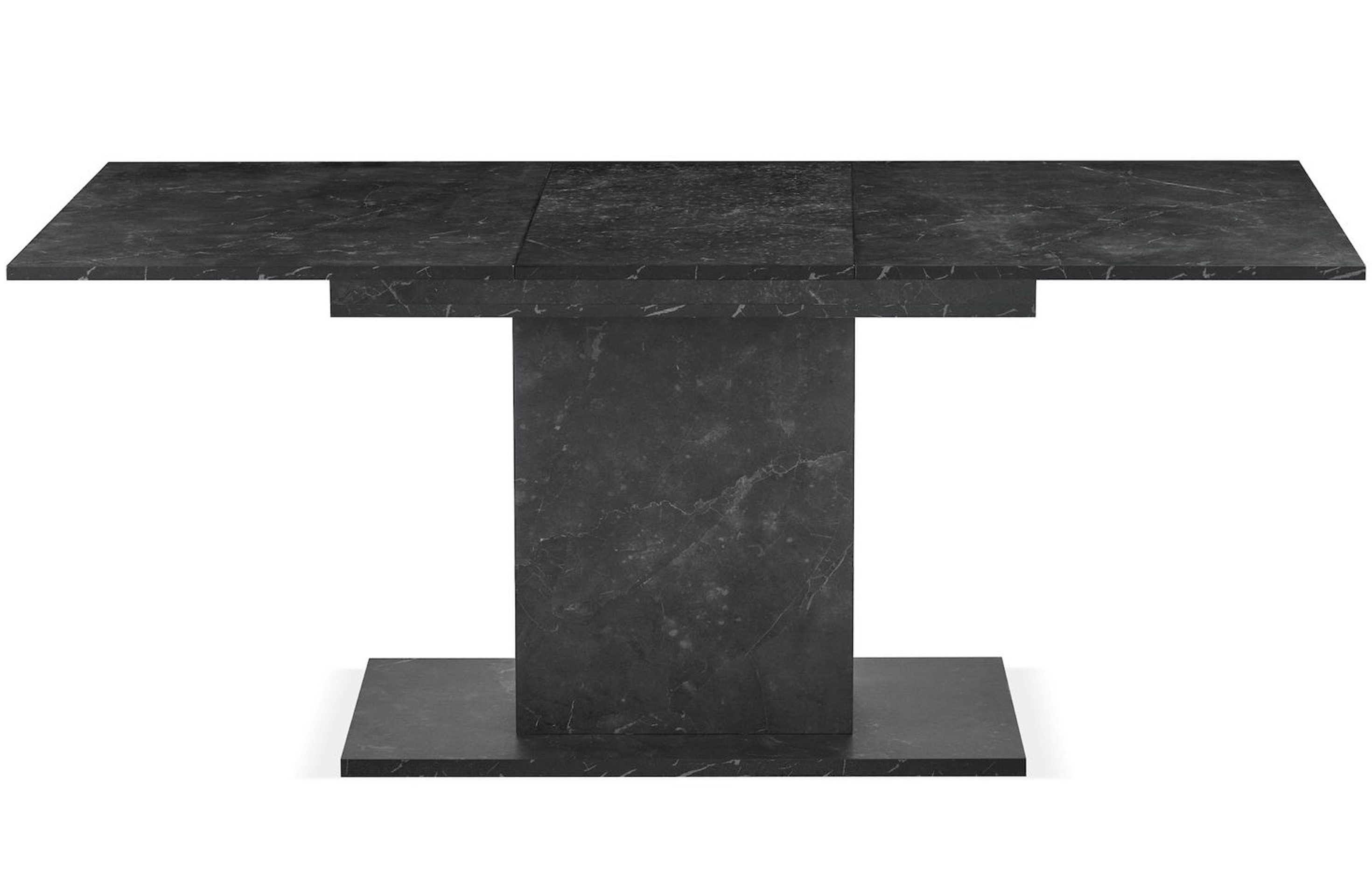 B&D home Esstisch MARA, Metall oder Holzgestell, ausziehbar 120-160cm, 4-6 günstig online kaufen