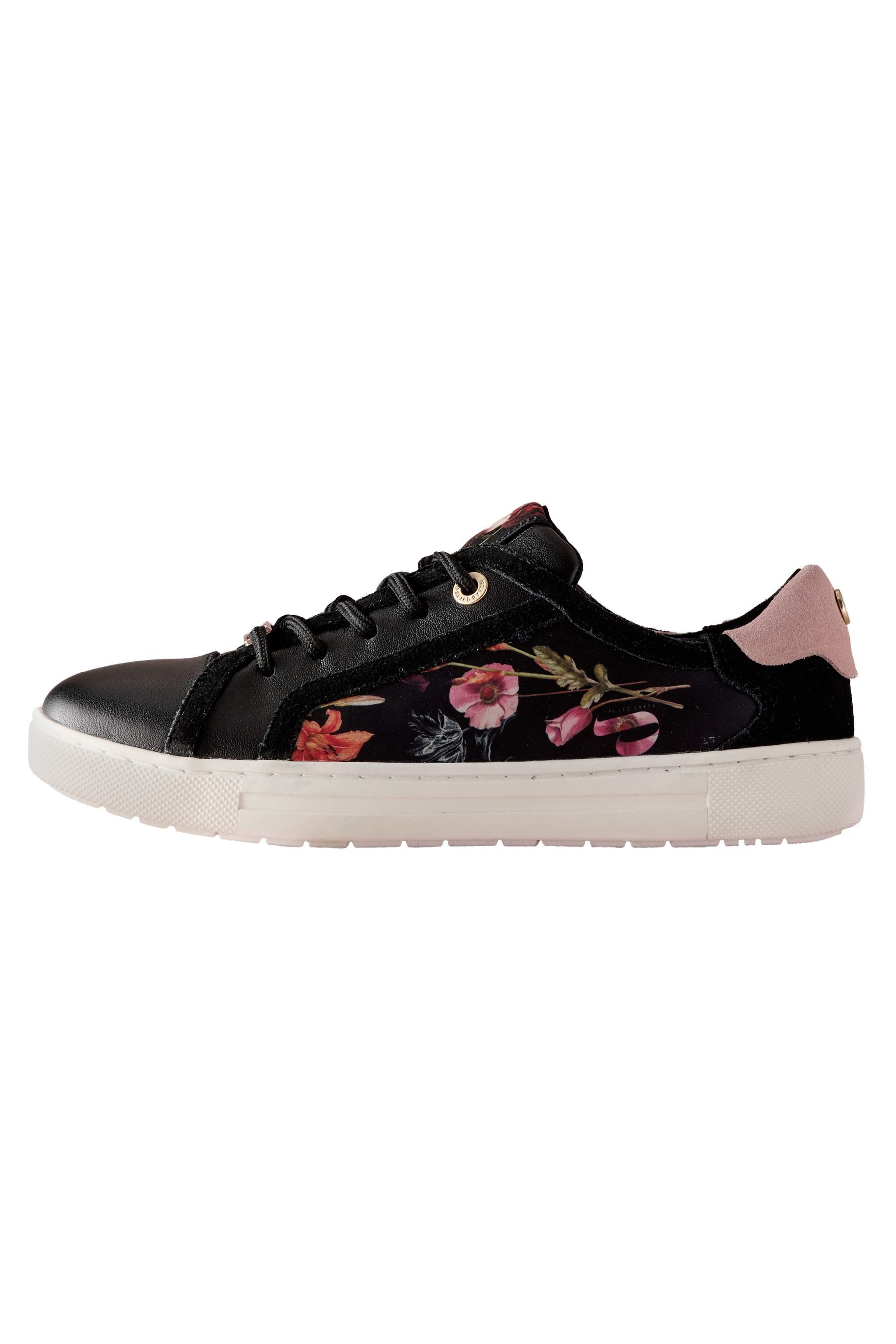 B by Ted Baker B by Ted Baker Schnürsneaker aus Leder mit Metall Sneaker