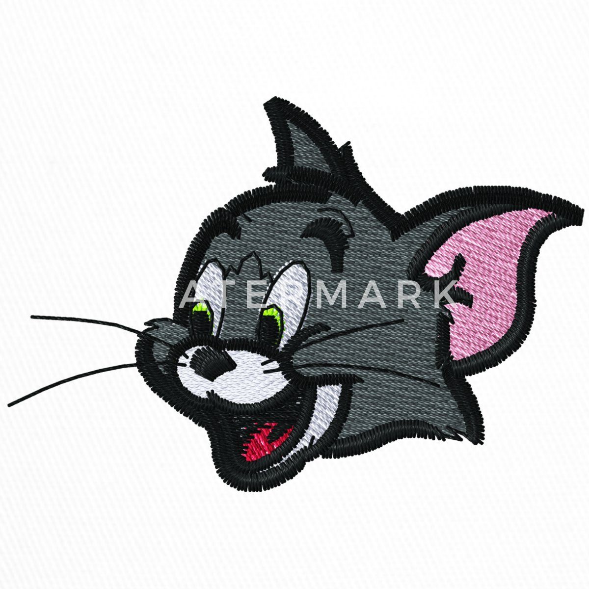 Spreadshirt Trucker Cap Tom & Jerry Tom Als Stick-Design Trucker Cap (1-St)