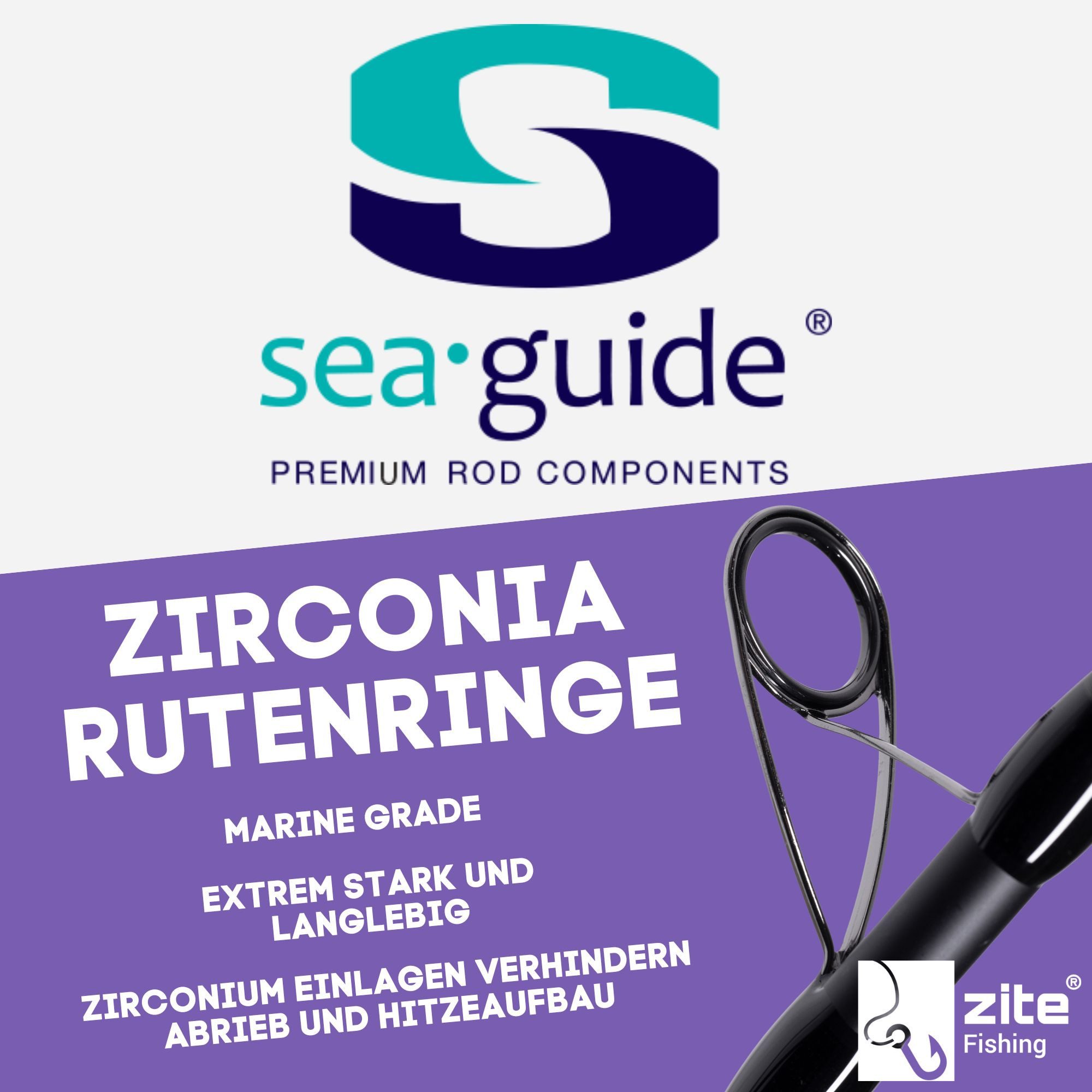 Zite Spinnrute Inzite Pro Stick Zander Starter-Set - Angelrute + Angelrolle & mehr