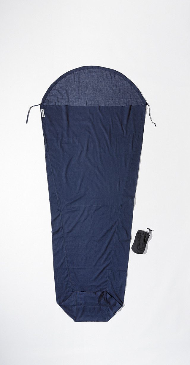 Cocoon Hüttenschlafsack COCOON MummyLiner Ägyptische Baumwolle - Leicht-Reiseschlafsack