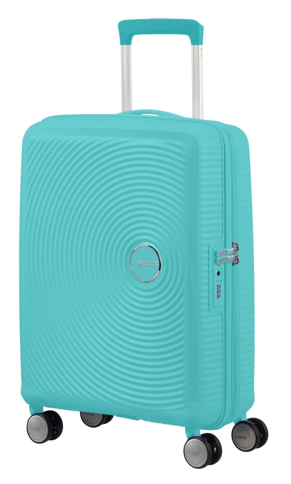 Blue Rollen 4 Soundbox, American Tourister® Poolside Hartschalen-Trolley