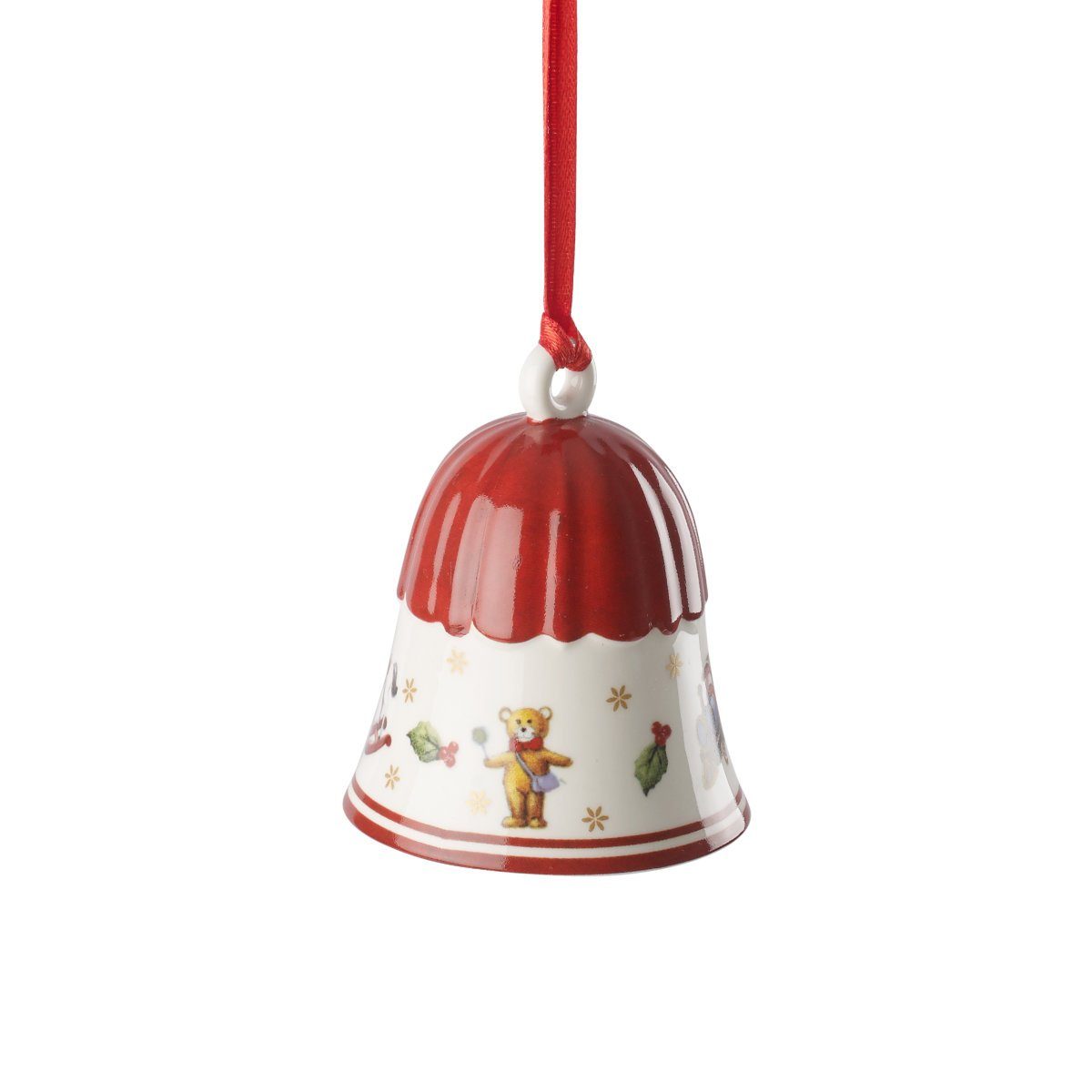 Villeroy & Boch Christbaumschmuck Toy's Delight Decoration Weihnachtsdekoration, Jahresglocke, Weihnachtsglocke, Christbaumglocke 7 cm