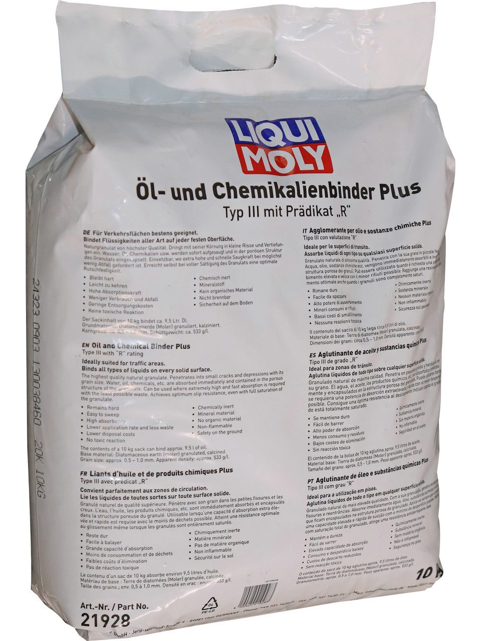 Liqui Moly Liqui Moly Öl- und Chemikalienbinder Plus 10 kg Grundreiniger