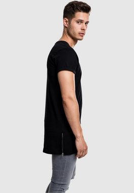 URBAN CLASSICS T-Shirt Urban Classics Herren Long Shaped Side Zip Tee (1-tlg)