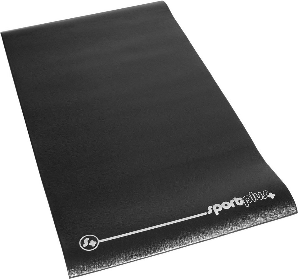 SportPlus Unterlegmatte Bodenschutzmatte Fitness Schutzmatte für Heimtrainer PVC SportPlus Unterlegmatte Bodenschutzmatte Fitness Schutzmatte für Heimtrainer PVC
