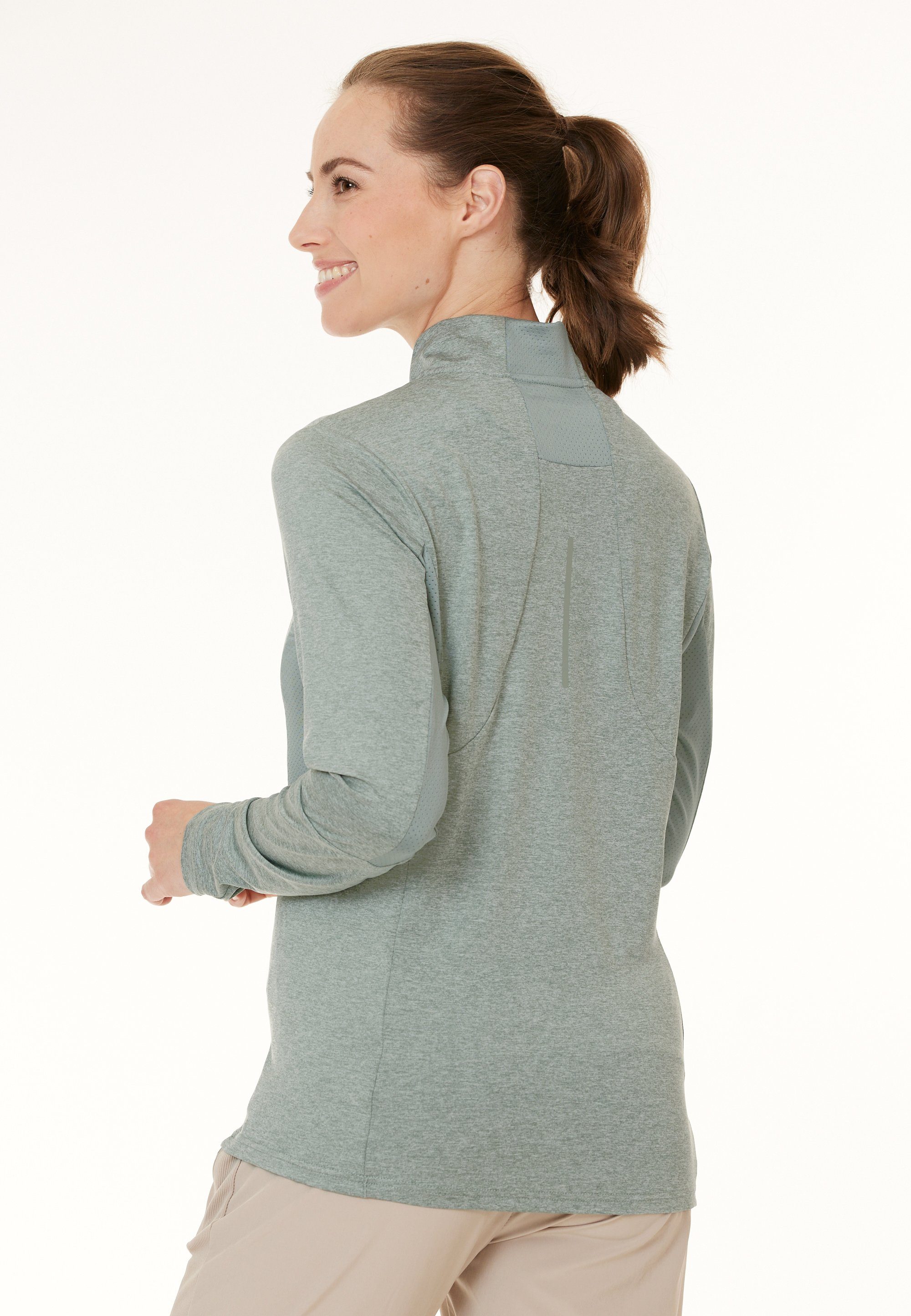 (1-tlg) mint W mit Midlayer Details ENDURANCE JOCEE Langarmshirt reflektierenden