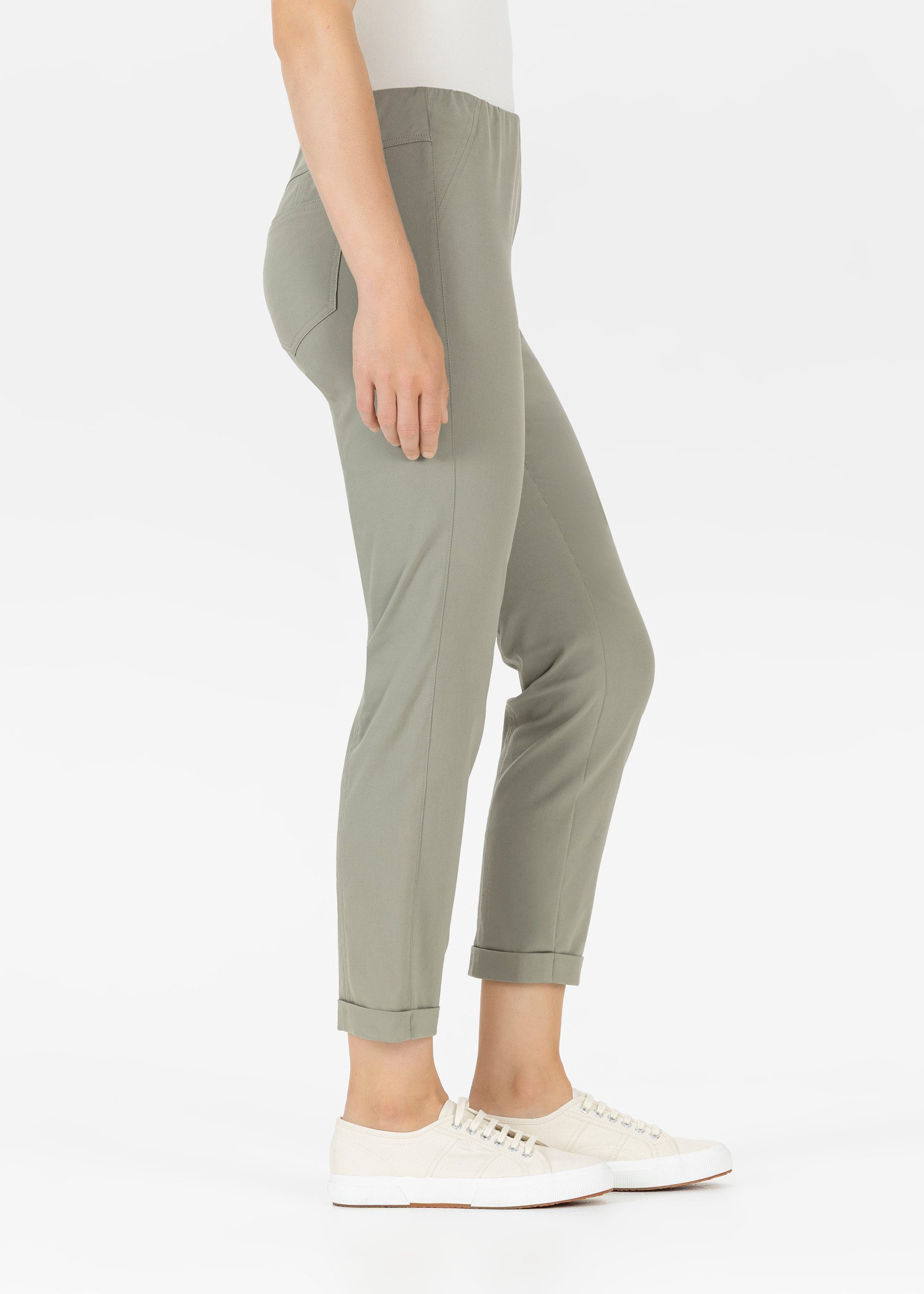 Stehmann Stoffhose Sylvia-680 3/4-Hose mit schmalem Bein