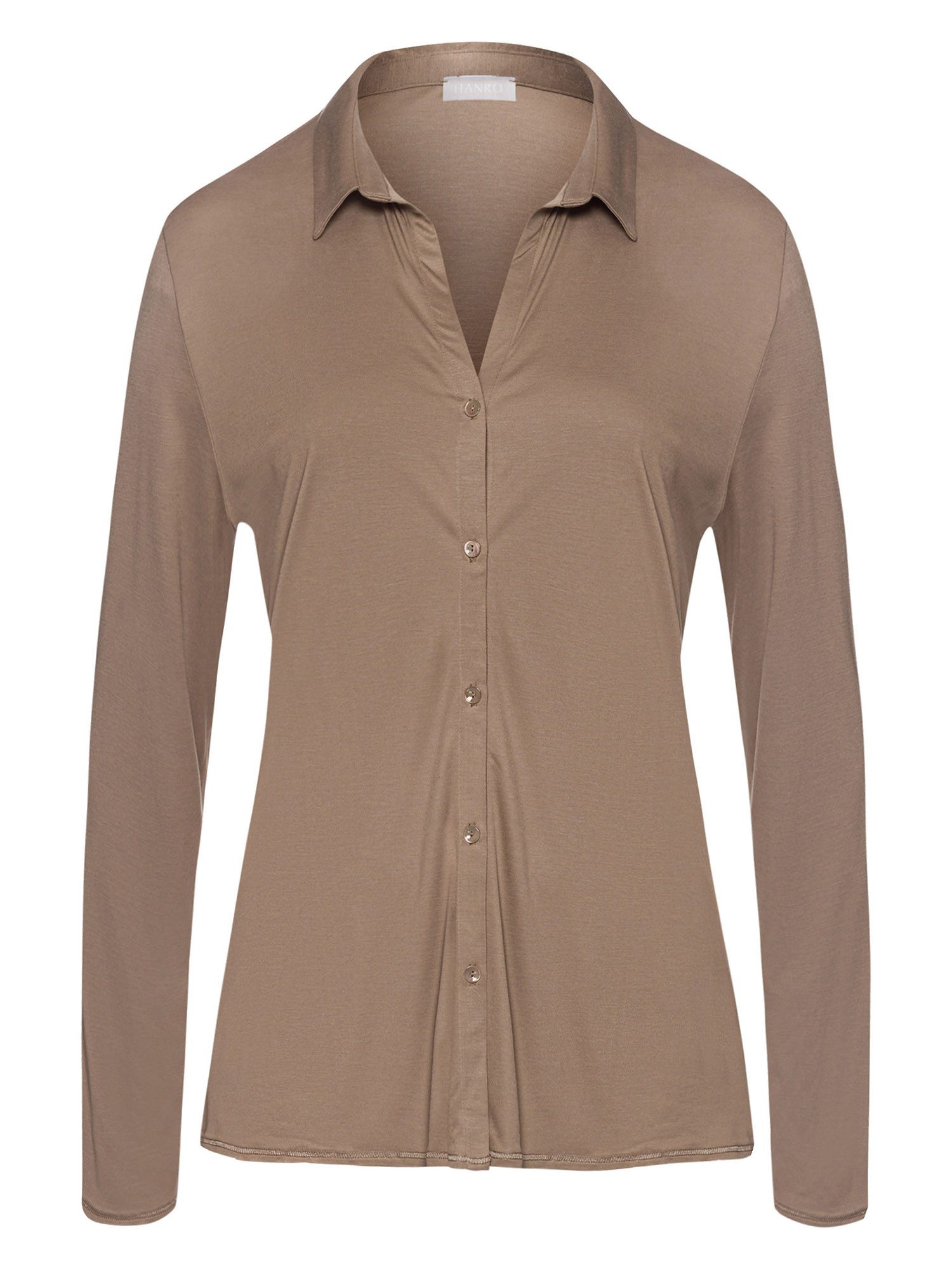 Hanro Pyjamaoberteil Grand Central unterhemd shirt langarm