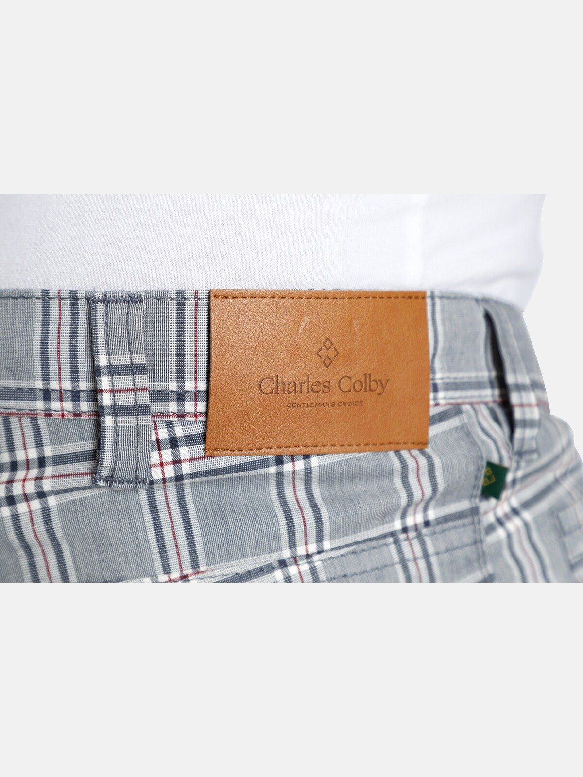 Charles Colby +Fit Kollektion, TIARK Stoffhose Fit BARON Comfort
