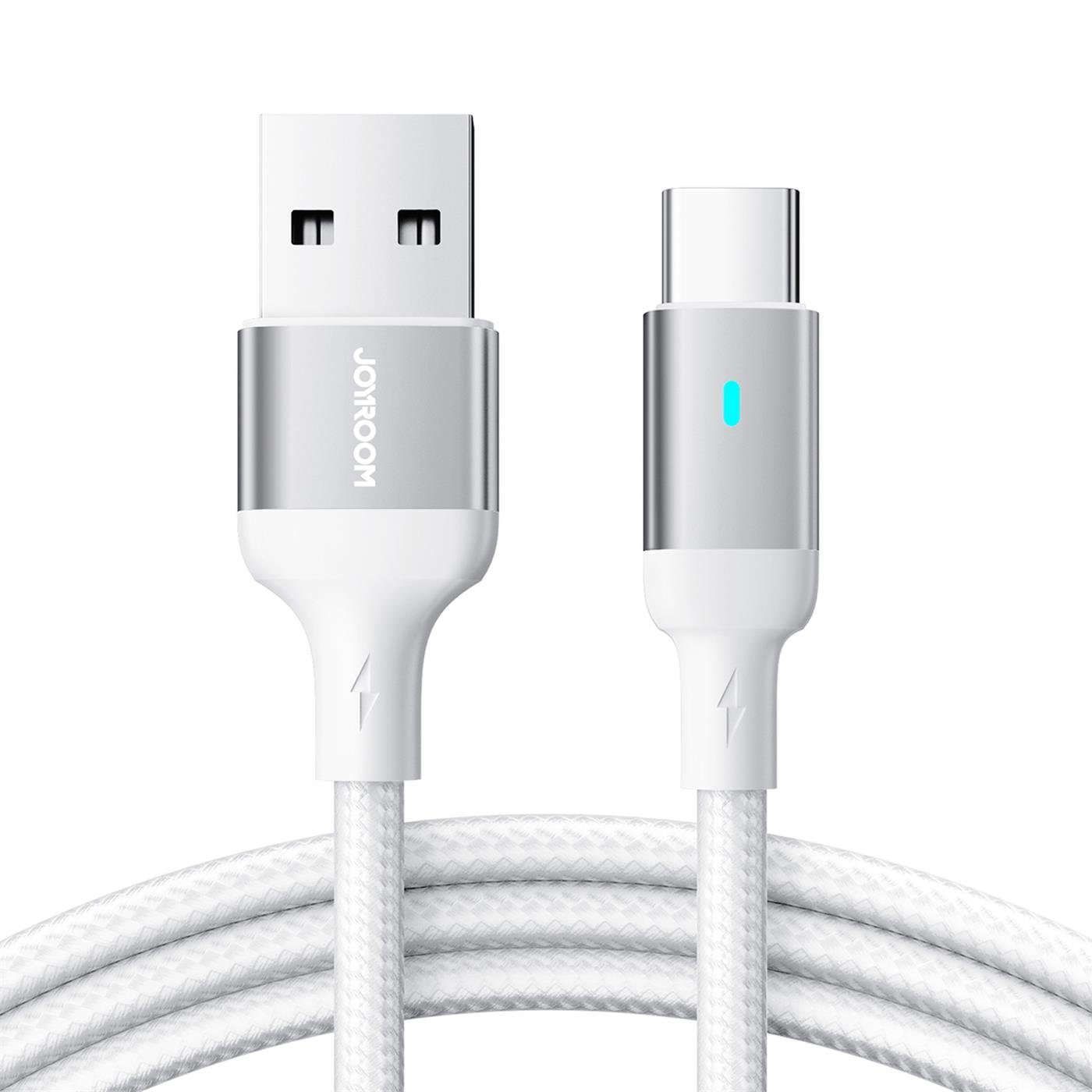 JOYROOM S-UC027A10 USB Daten & Ladekabel Smartphone-Kabel, USB-C, USB Typ A (120 cm), Hochwertiges Aufladekabel für Samsung, Huawei, Xiaomi uvm.