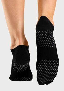 LASCANA ACTIVE ABS-Socken (Packung, 3-Paar) mit Aussparung auf Fußrücken