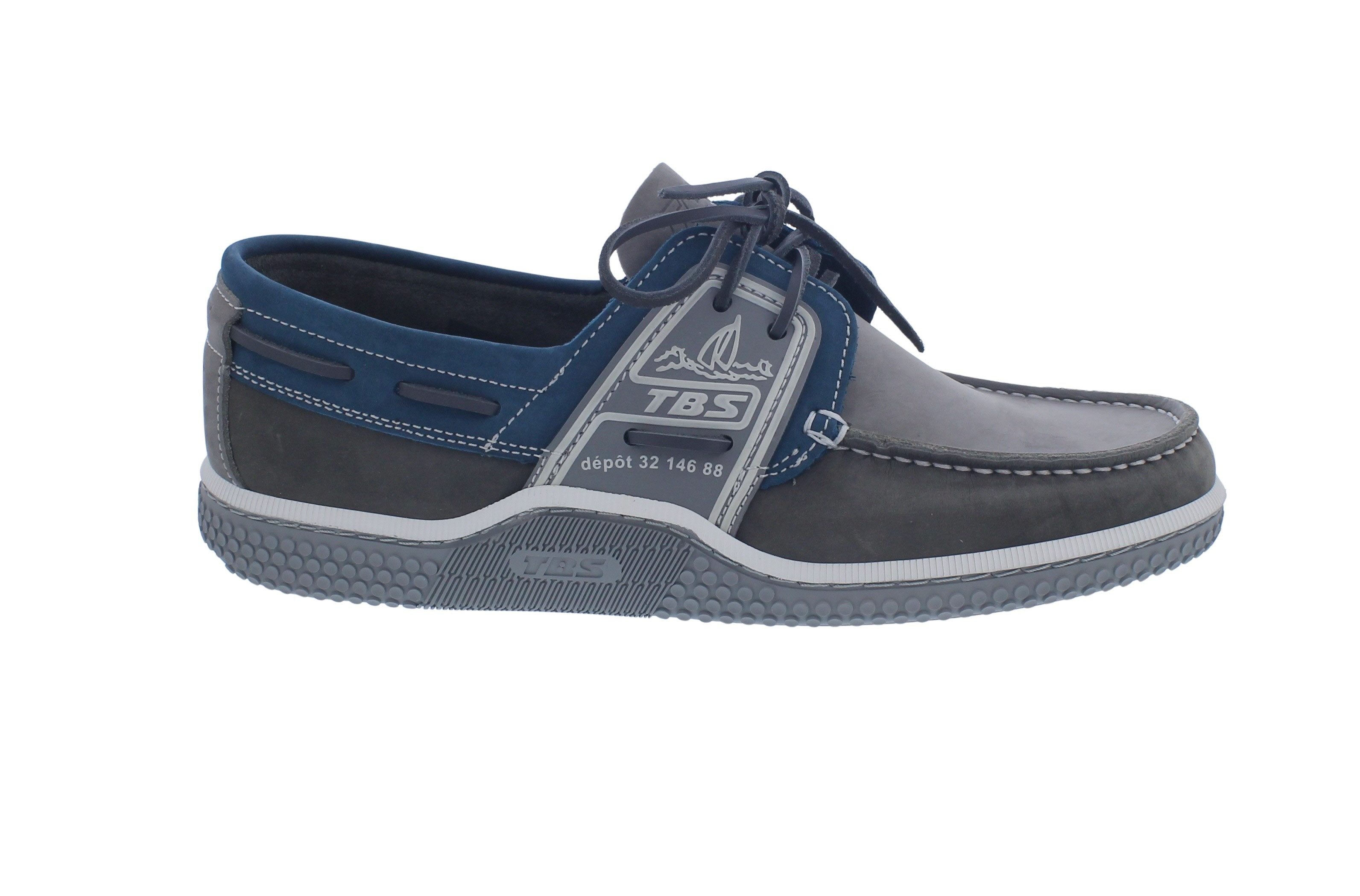tbs TBS Globek, Gris + Regate, Nubukleder, D8G61 Bootsschuh