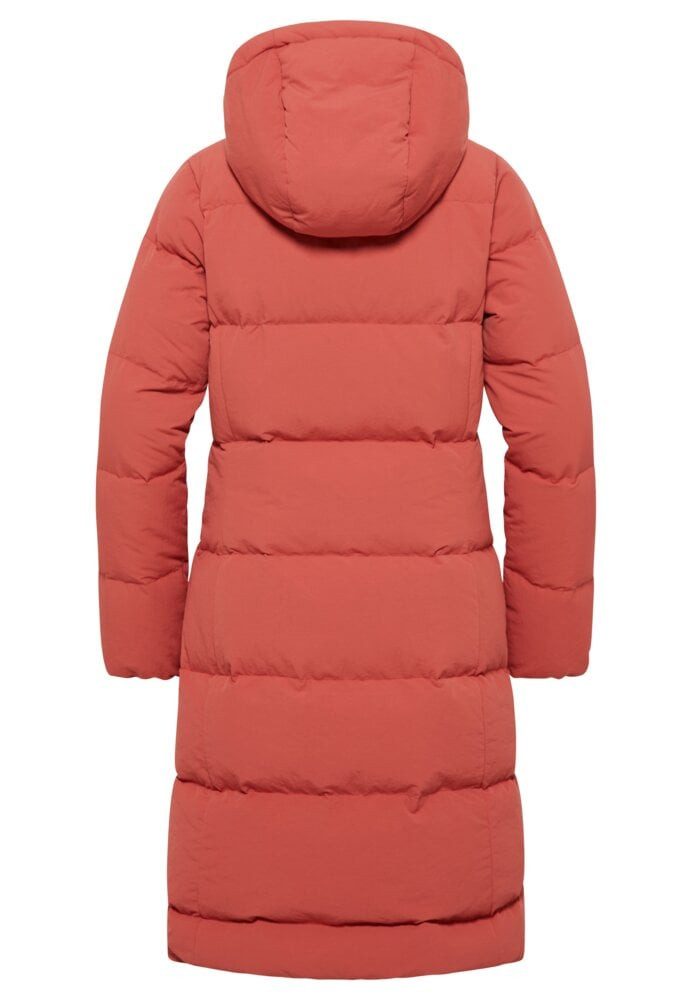 Jack Wolfskin Daunenmantel Nordlicht Coat (Fleece-Futter) rot Damen günstig online kaufen