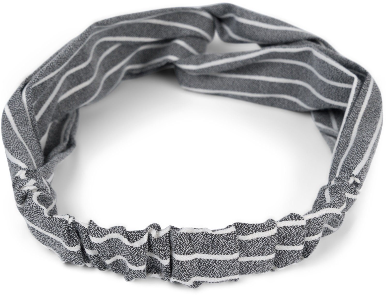 styleBREAKER Haarband, 1-tlg., Muster und Schwarz Knoten Twist Haarband Streifen mit