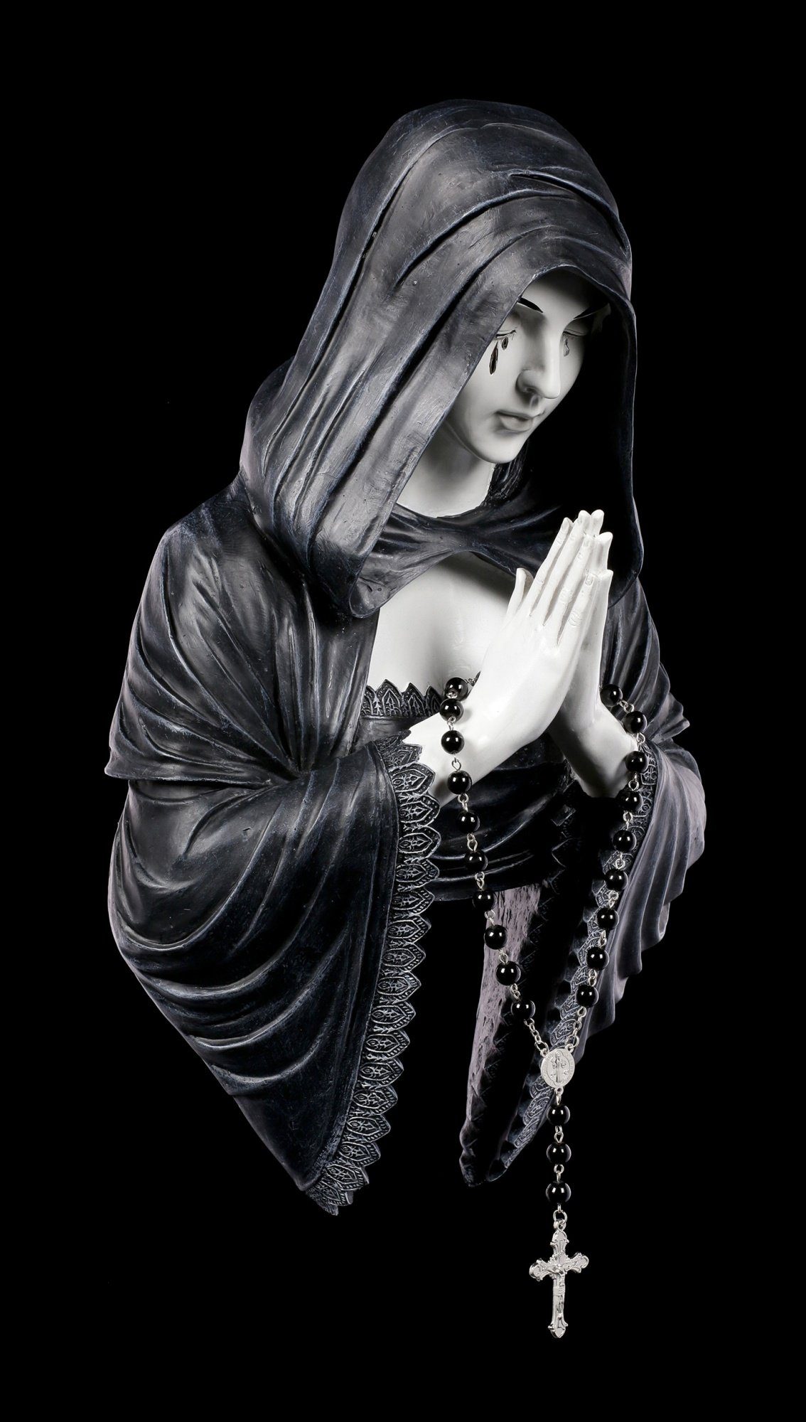 Figuren Shop GmbH Dekoobjekt Anne Stokes Wandrelief - Gothic Prayer - Dekor günstig online kaufen
