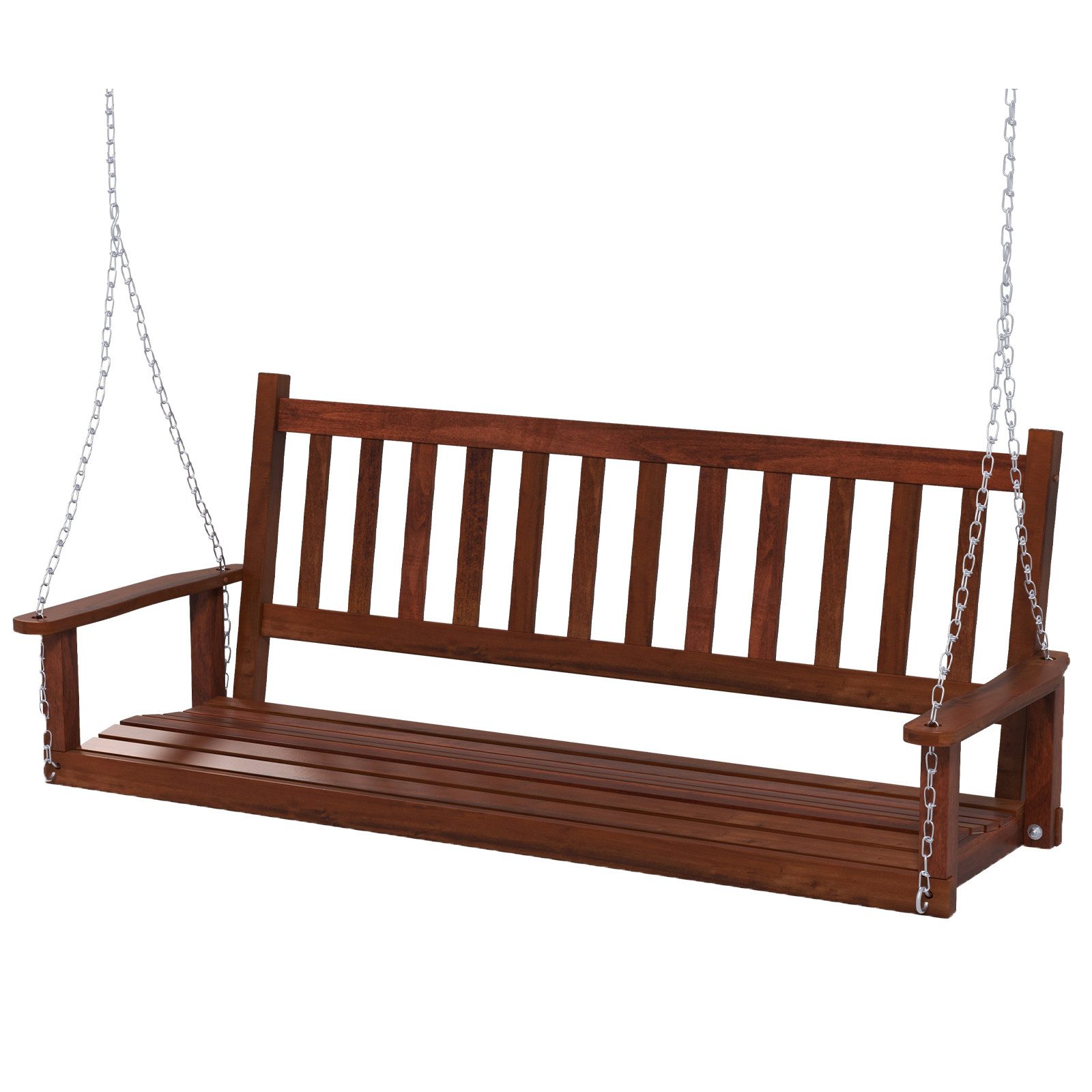 COSTWAY Gartenbank Hängebank Hollywoodschaukel, 3-Sitzer günstig online kaufen
