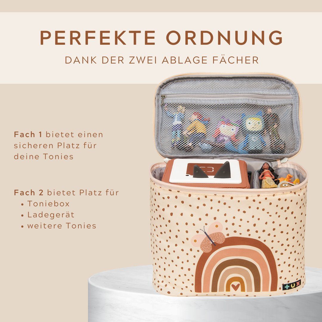 Reisetasche Beige Box Tonie TUX für Transporttasche