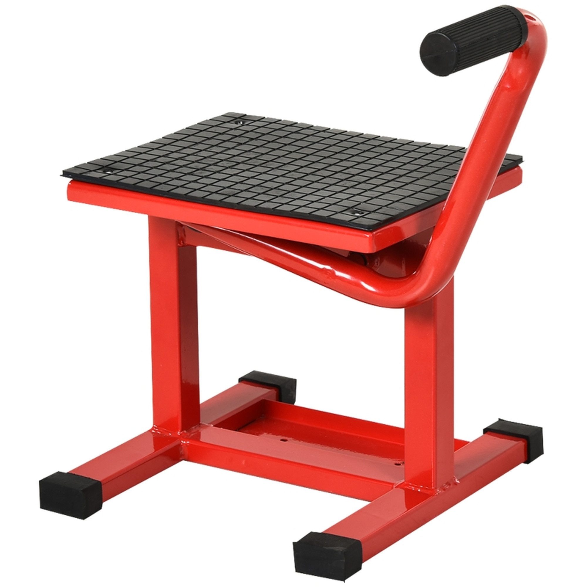 MC Star Hydraulikheber 150 kg Belastbar Motorradhebebühne 275/395 mm Höhenverstellbar