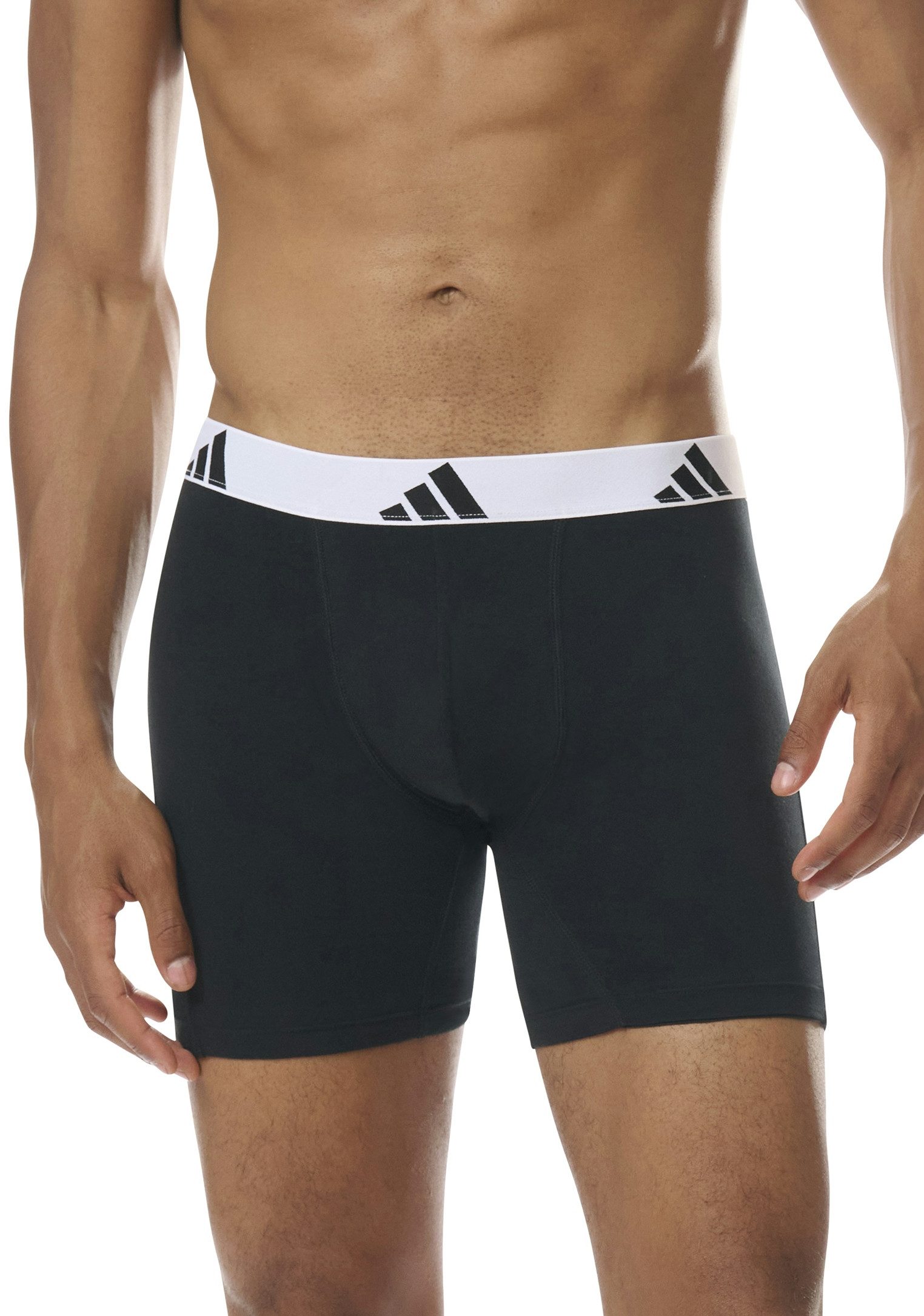 adidas Sportswear Langer Boxer Active Flex Cotton (3er Pack) elastisch, Log günstig online kaufen