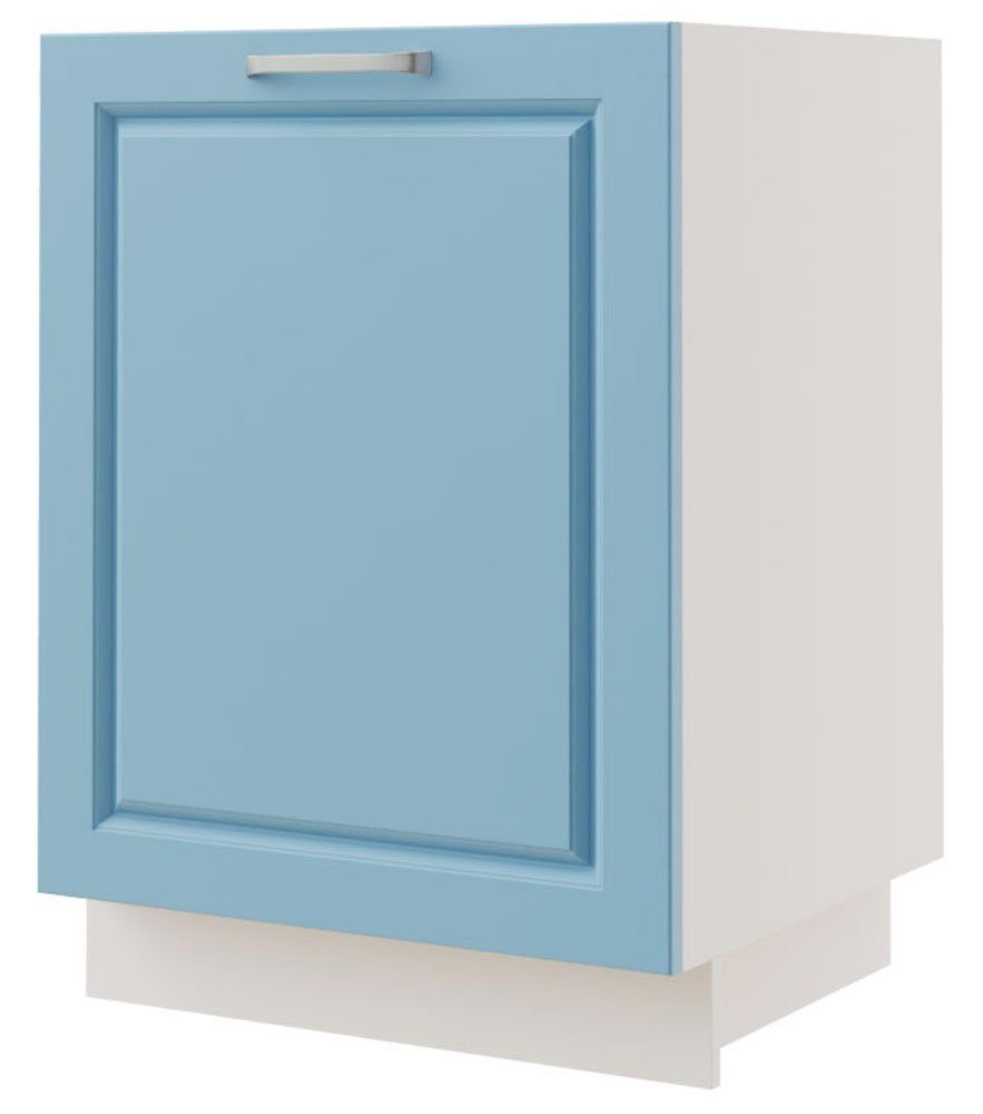 Feldmann-Wohnen Unterschrank Pescara (Pescara, 1-St) 60cm Front- und Korpusfarbe wählbar 1-türig