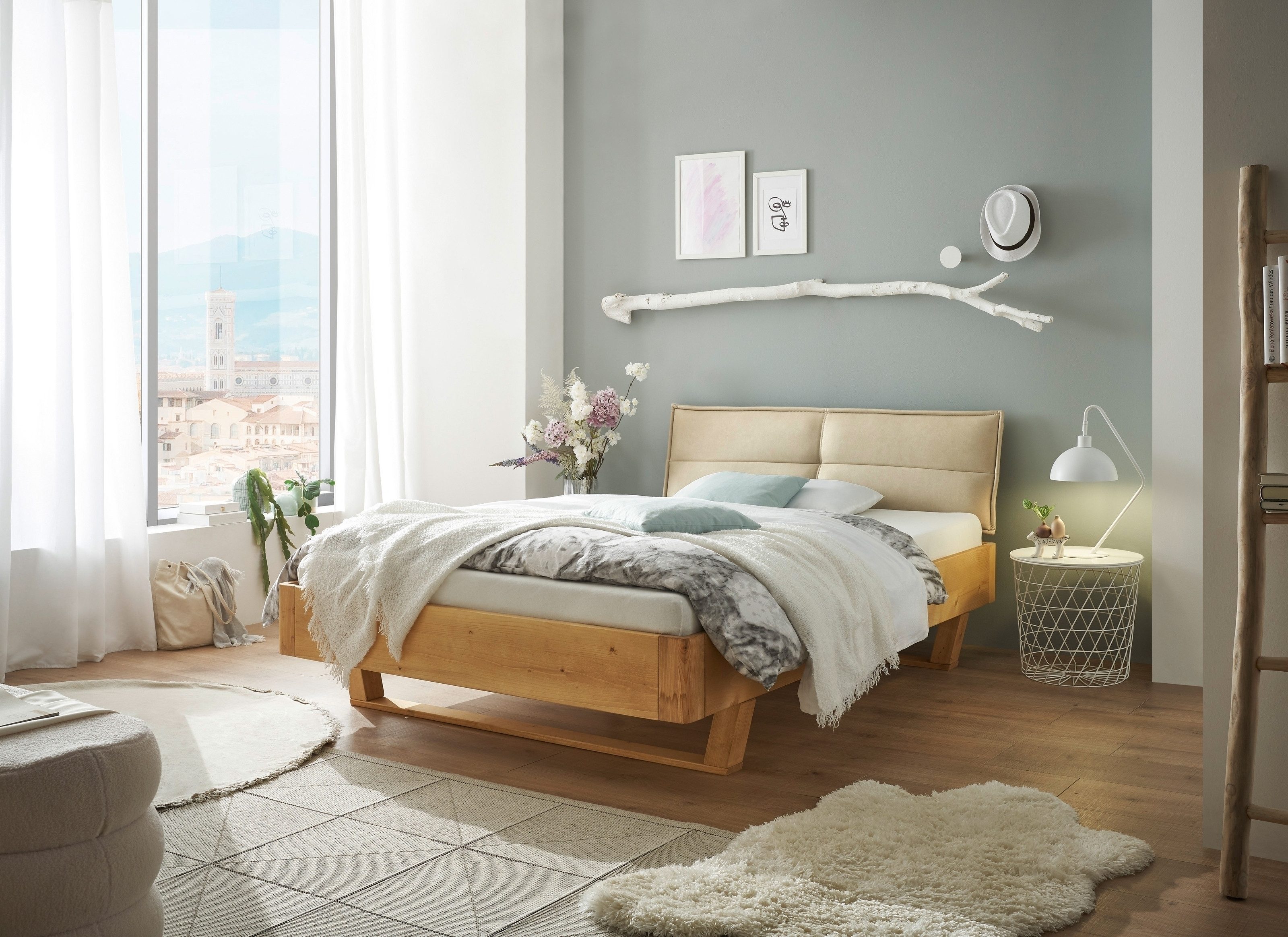 Schlafkontor Bett 185 x 89 x 219 cm (B/H/T)
