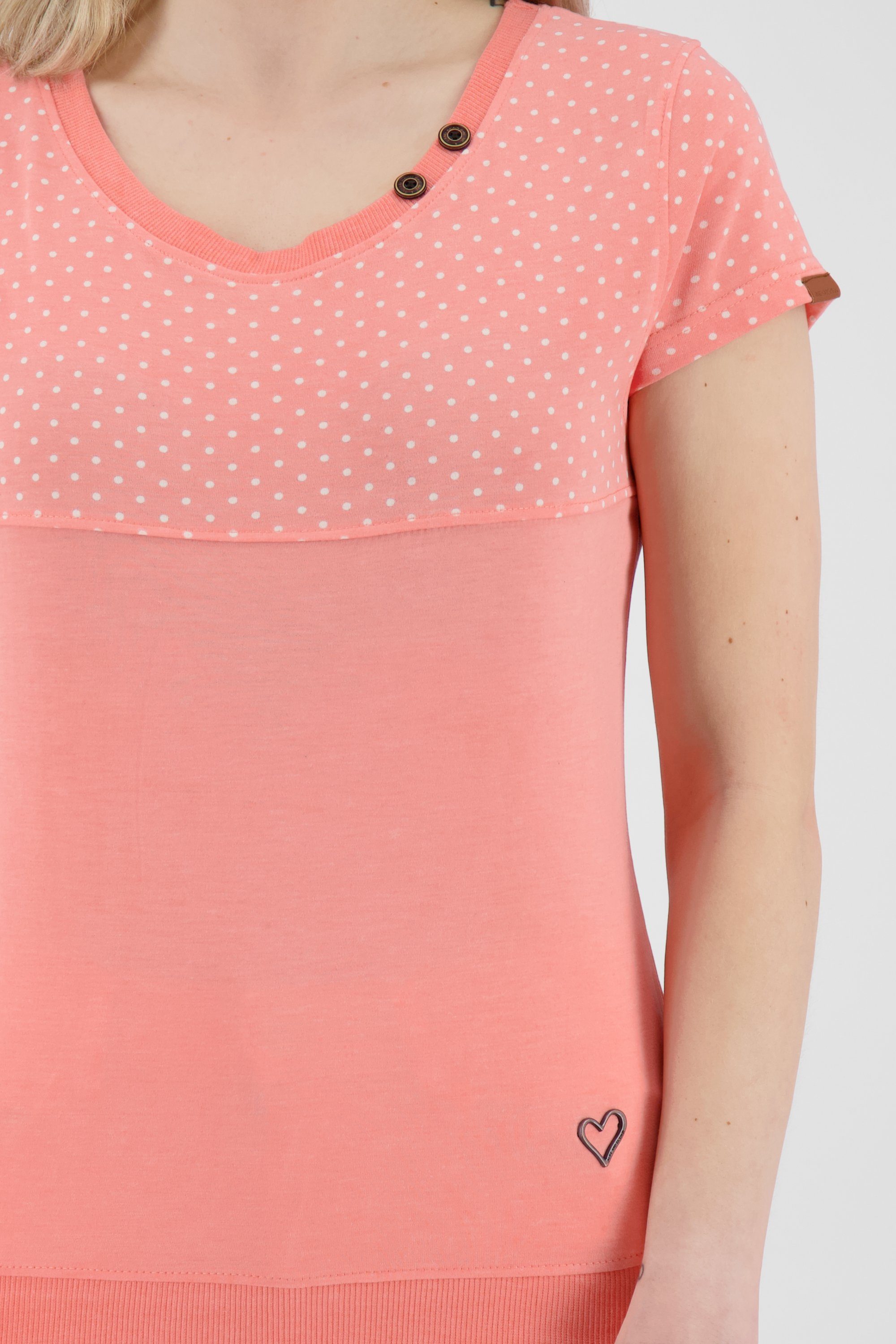 CoraAK Alife Damen A T-Shirt peach Kickin T-Shirt &