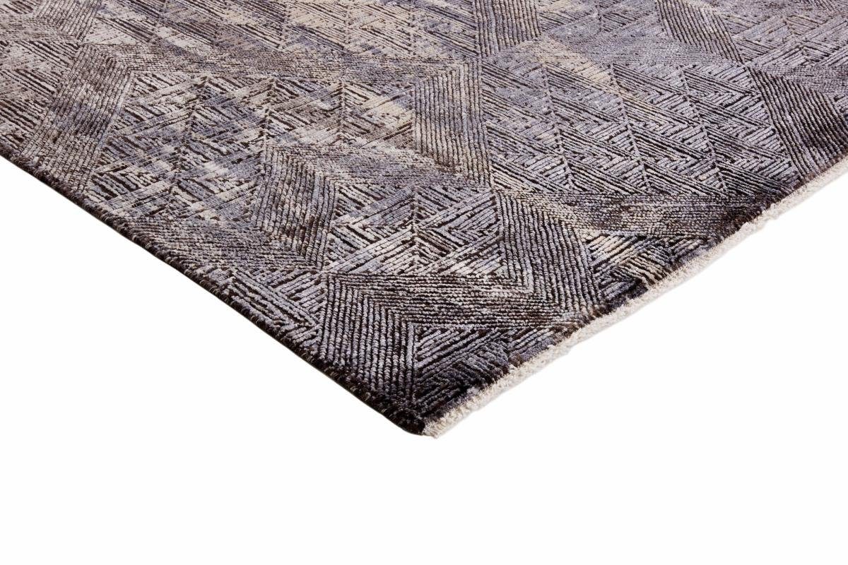 Orientteppich Sadraa Designteppich, Höhe: mm Trading, Nain 204x311 10 Orientteppich Handgeknüpfter rechteckig, Moderner 
