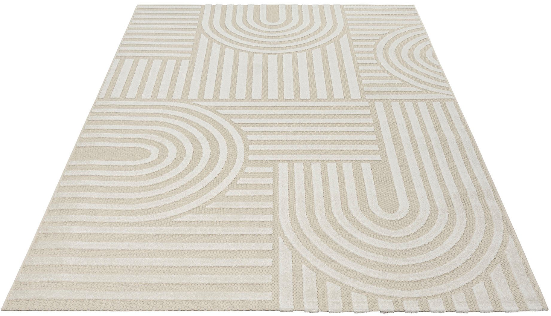 Sanat Teppich "Berlin" rechteckig 6 mm Höhe In -und Outdoor geeignet, Außen günstig online kaufen